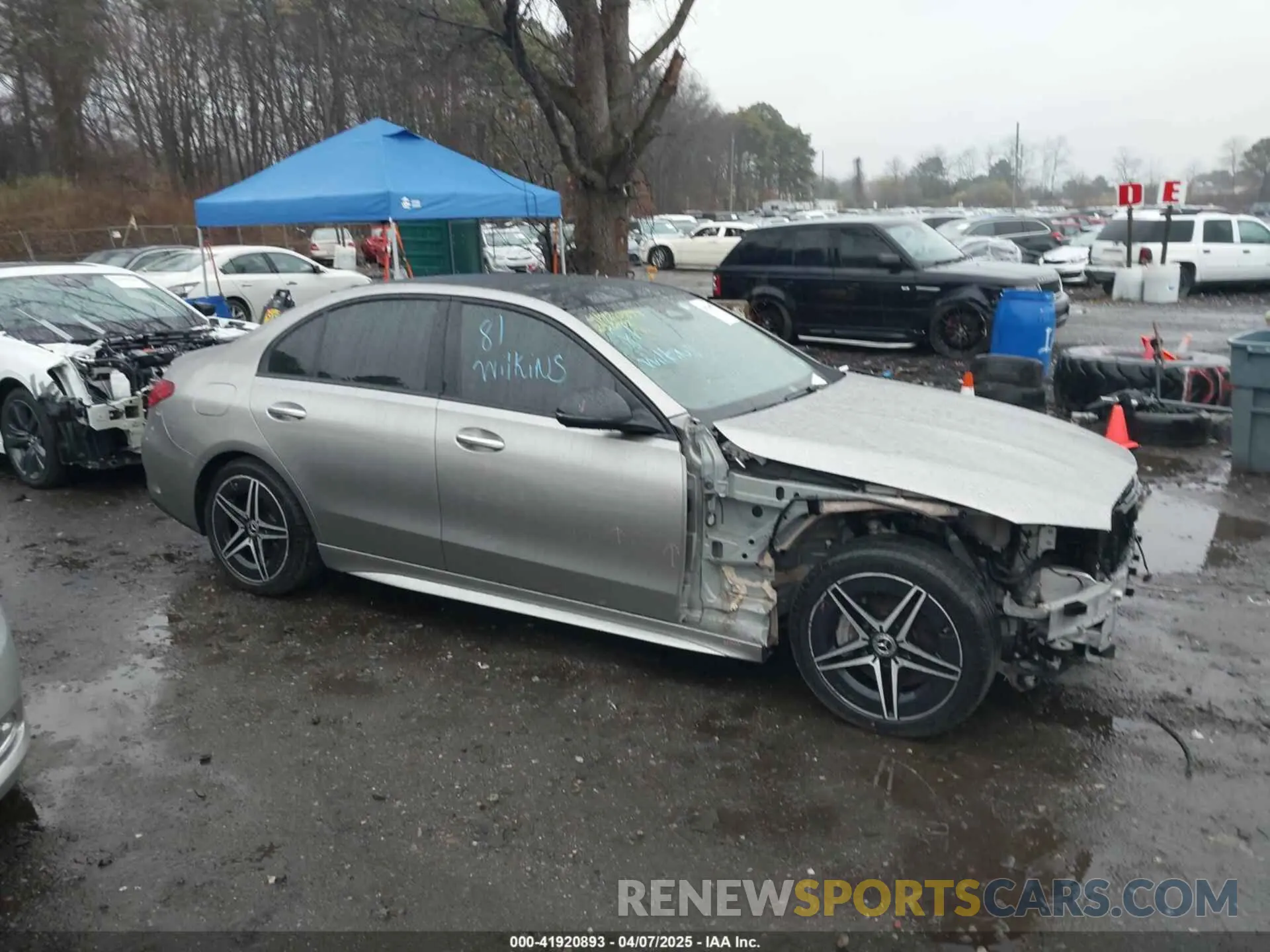 13 Photograph of a damaged car W1KAF4HB9PR103705 MERCEDES-BENZ C 300 2023