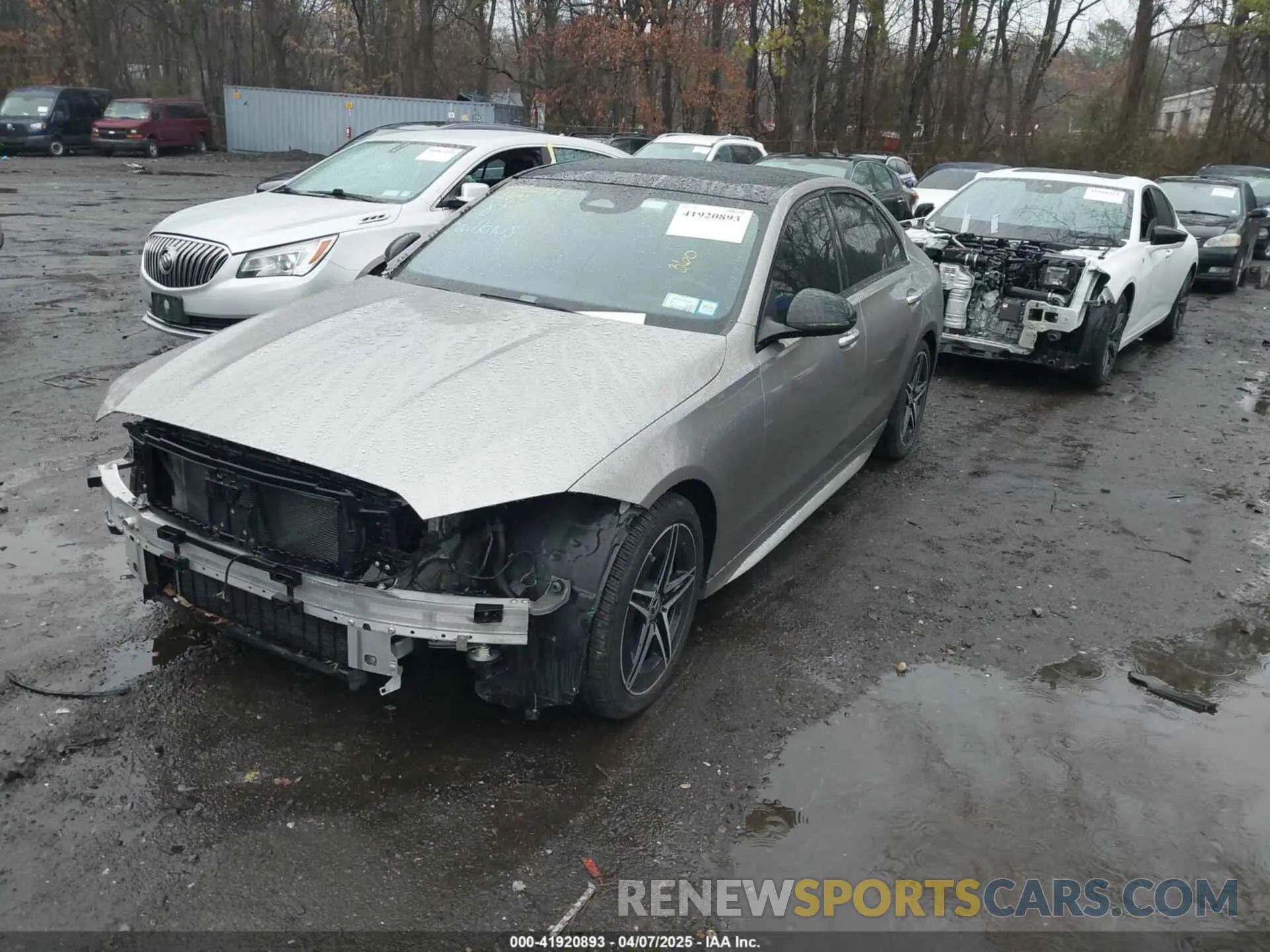 2 Photograph of a damaged car W1KAF4HB9PR103705 MERCEDES-BENZ C 300 2023