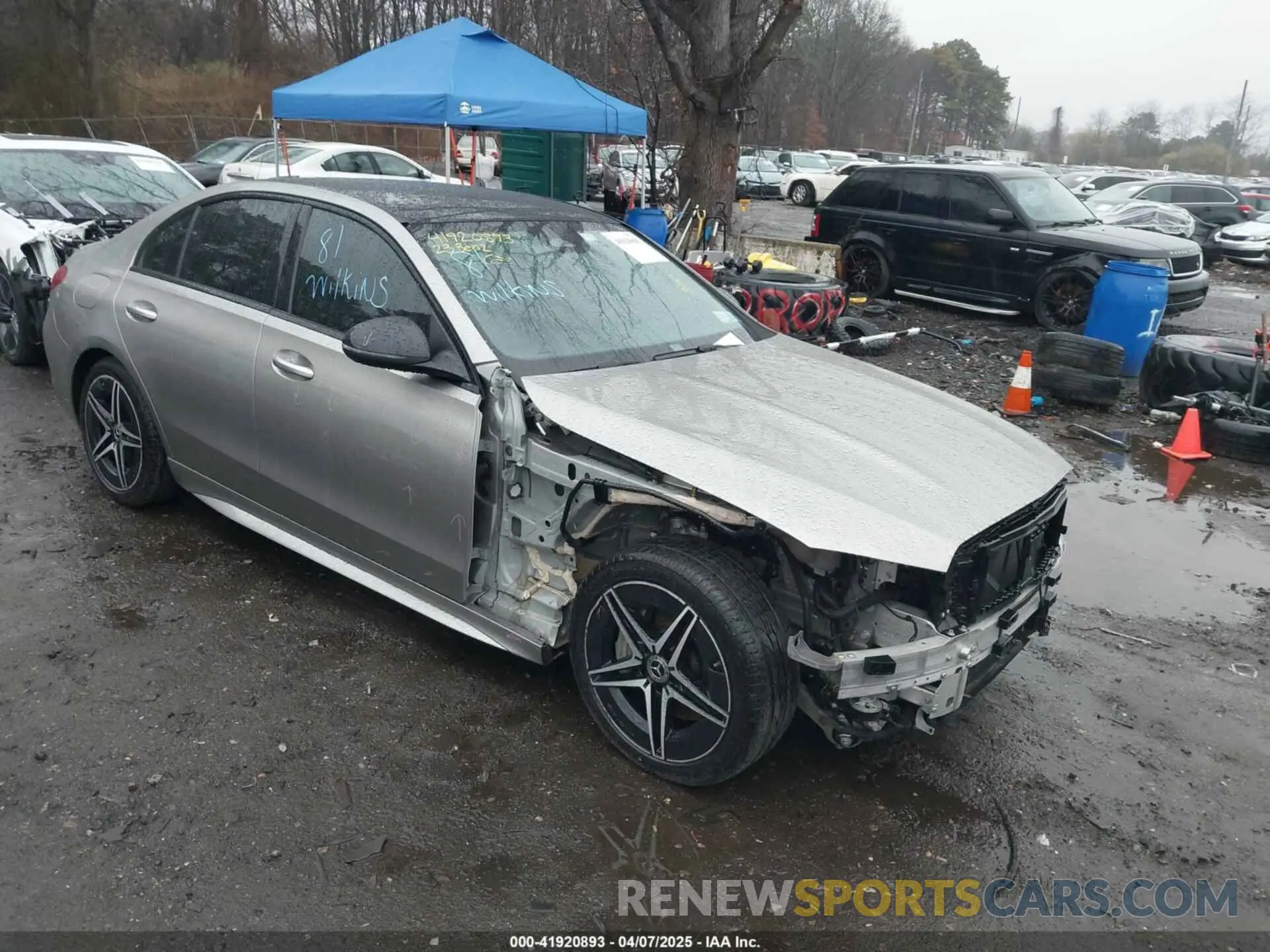 6 Photograph of a damaged car W1KAF4HB9PR103705 MERCEDES-BENZ C 300 2023