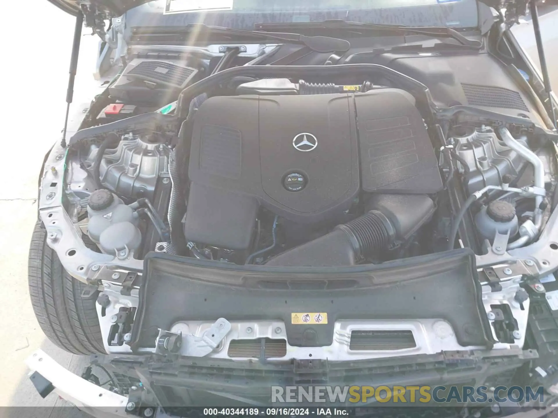 10 Photograph of a damaged car W1KAF4HB9PR153357 MERCEDES-BENZ C 300 2023