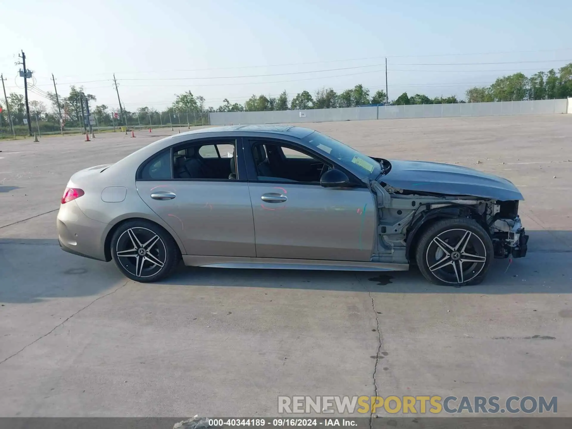14 Photograph of a damaged car W1KAF4HB9PR153357 MERCEDES-BENZ C 300 2023