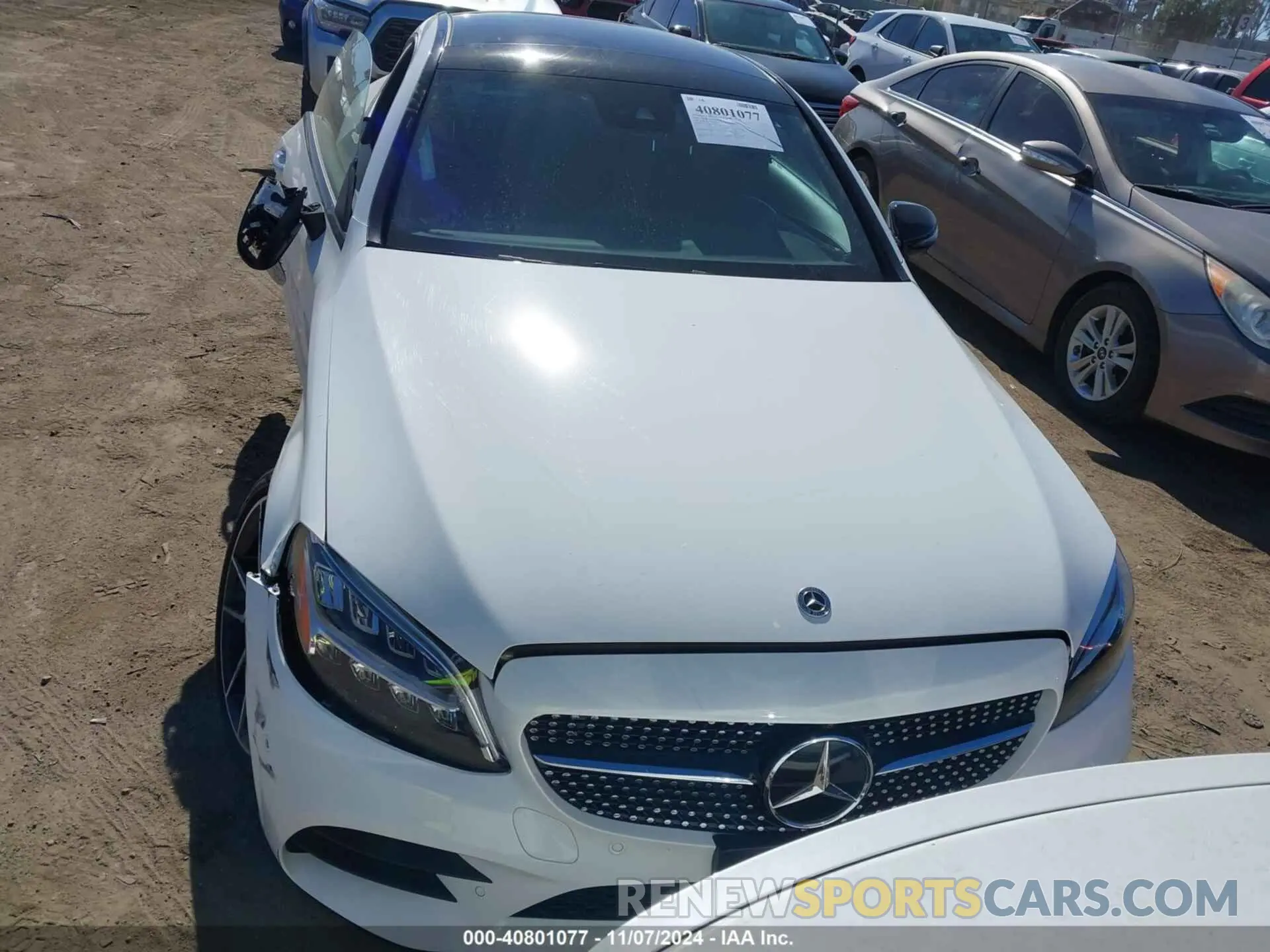 12 Photograph of a damaged car W1KWJ8DB7PG122444 MERCEDES-BENZ C 300 2023