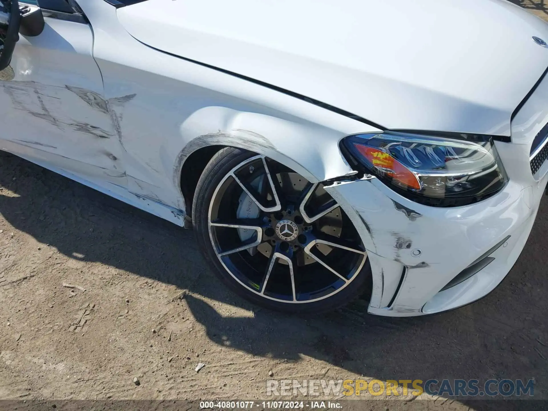 18 Photograph of a damaged car W1KWJ8DB7PG122444 MERCEDES-BENZ C 300 2023