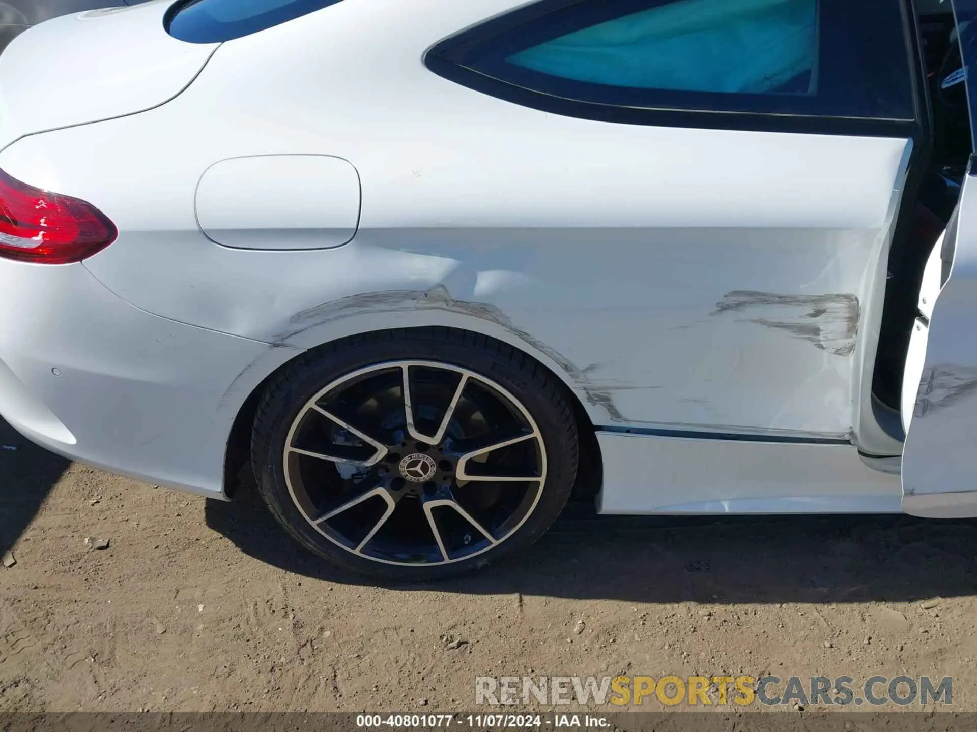 6 Photograph of a damaged car W1KWJ8DB7PG122444 MERCEDES-BENZ C 300 2023