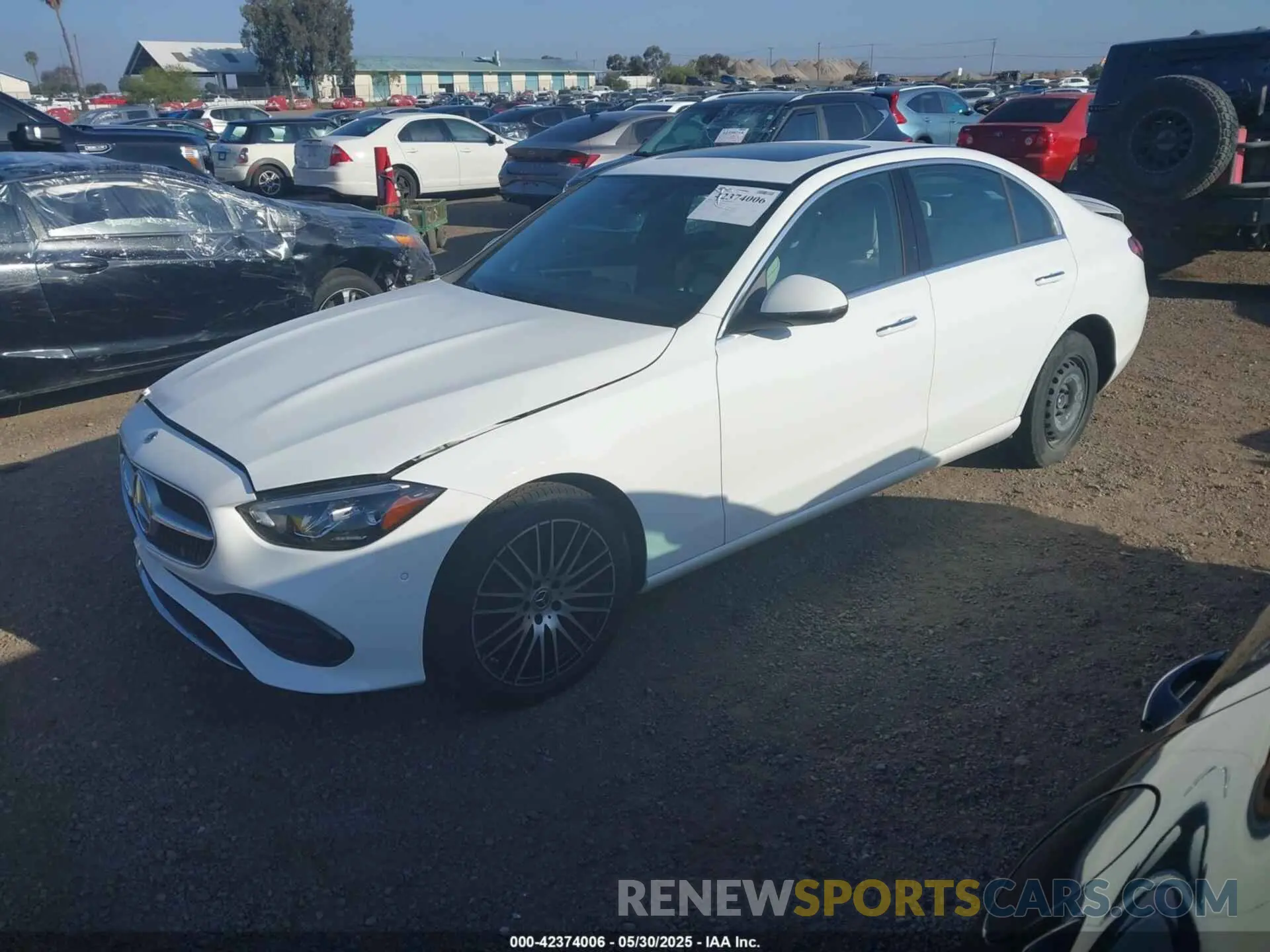 2 Photograph of a damaged car W1KAF4GB0RR234509 MERCEDES-BENZ C 300 2024