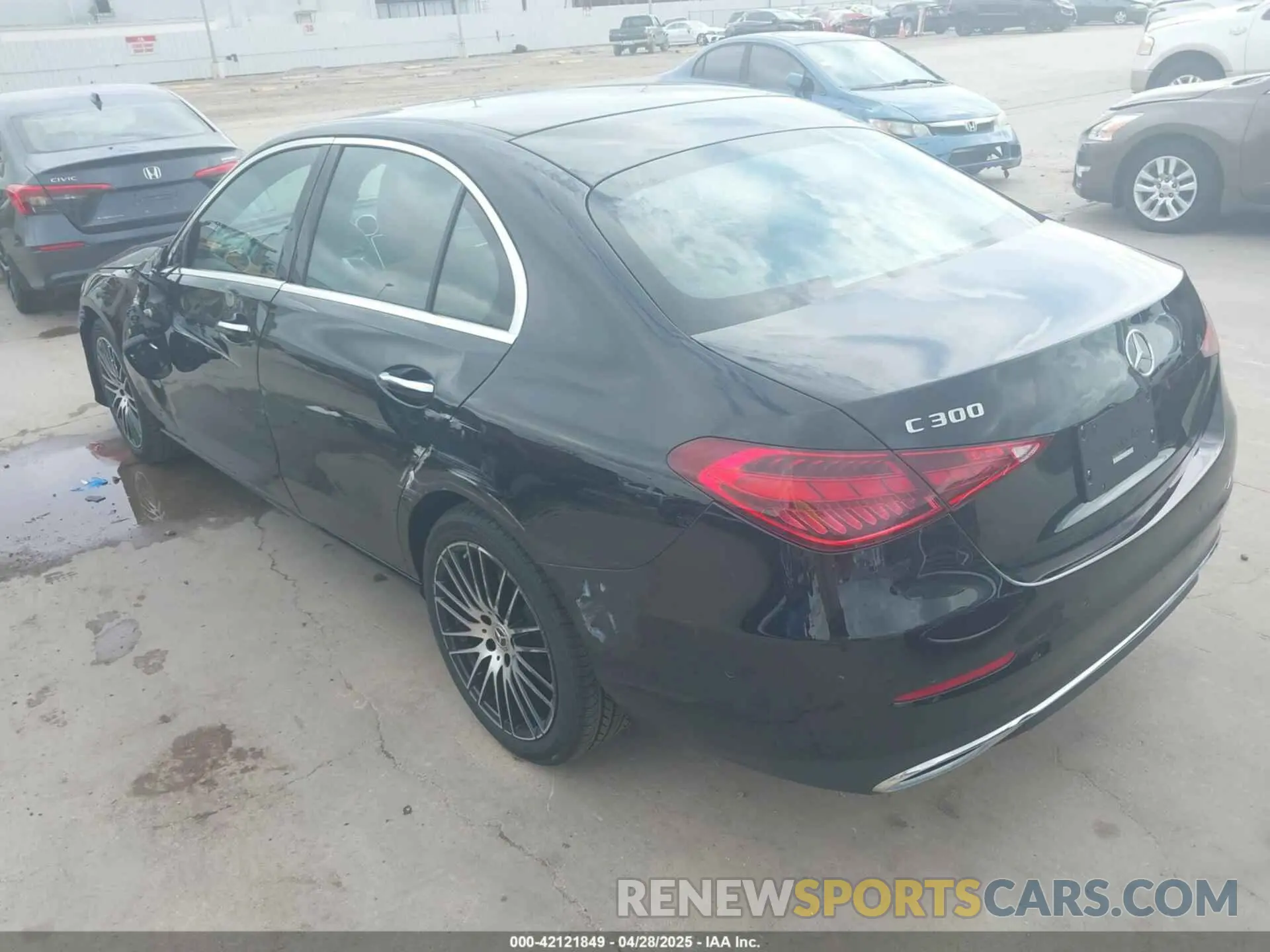 3 Photograph of a damaged car W1KAF4GB3RR235704 MERCEDES-BENZ C 300 2024