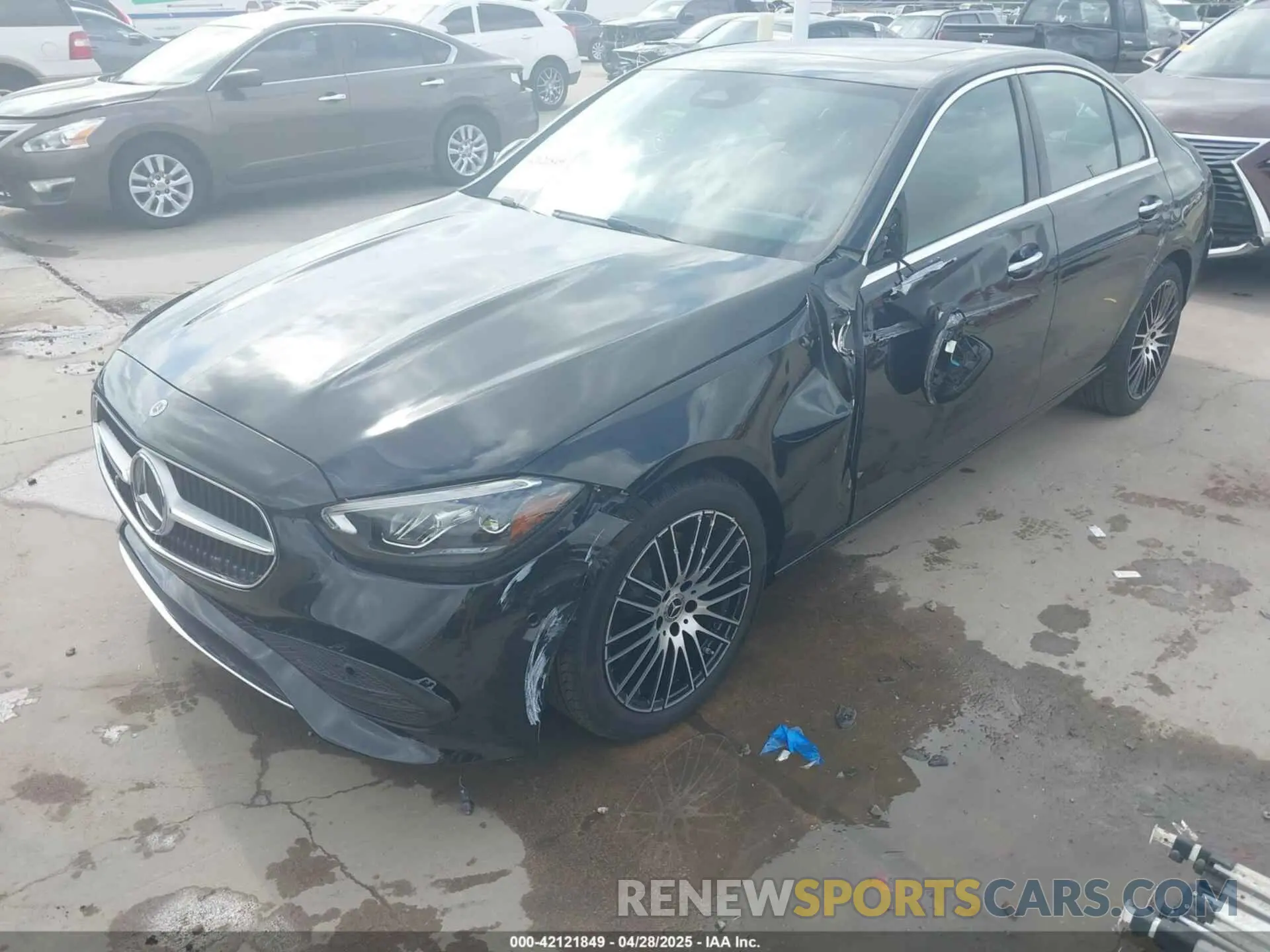 6 Photograph of a damaged car W1KAF4GB3RR235704 MERCEDES-BENZ C 300 2024