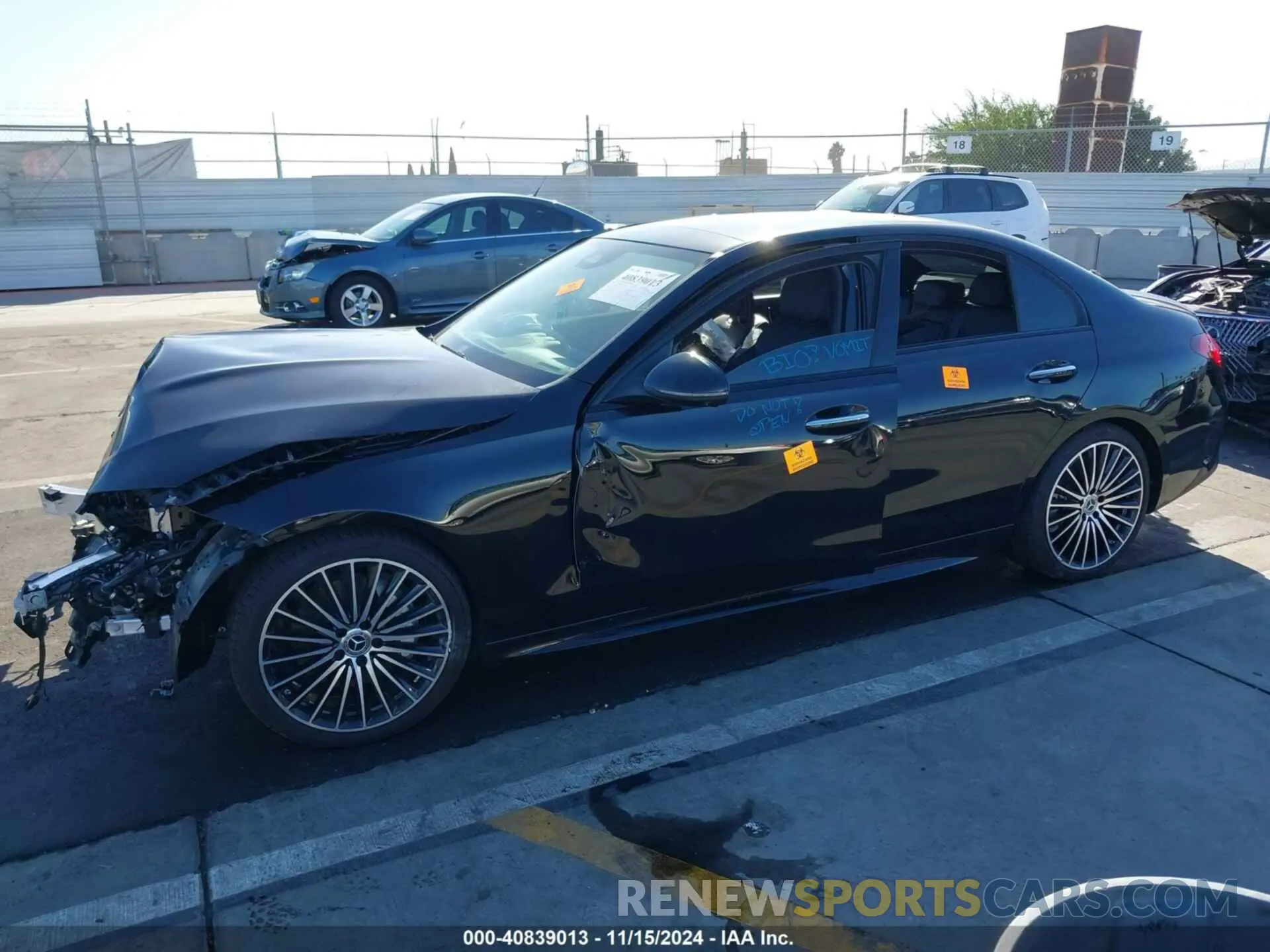2 Photograph of a damaged car W1KAF4GB4RR215932 MERCEDES-BENZ C 300 2024