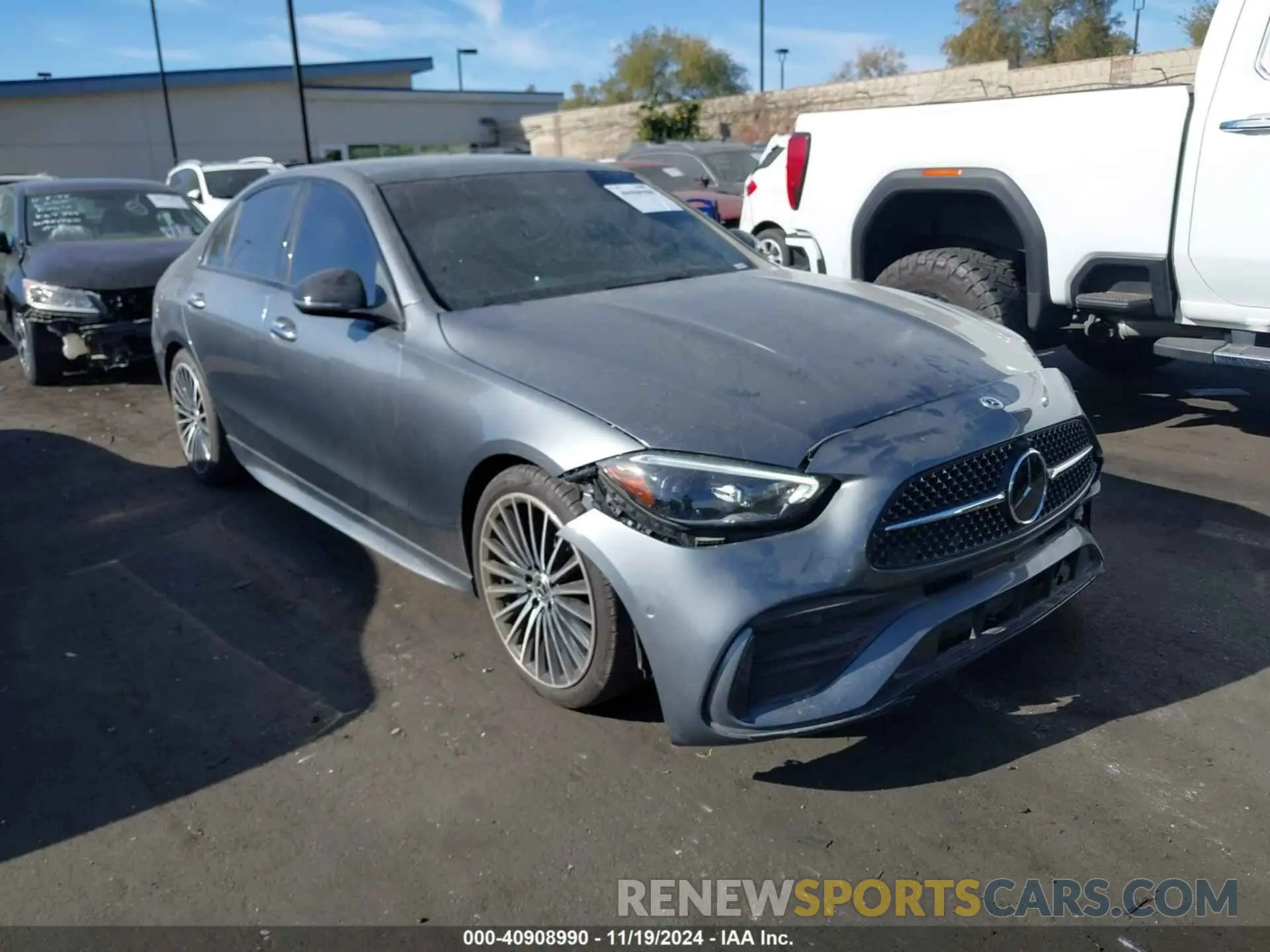 1 Photograph of a damaged car W1KAF4GB5RR166076 MERCEDES-BENZ C 300 2024