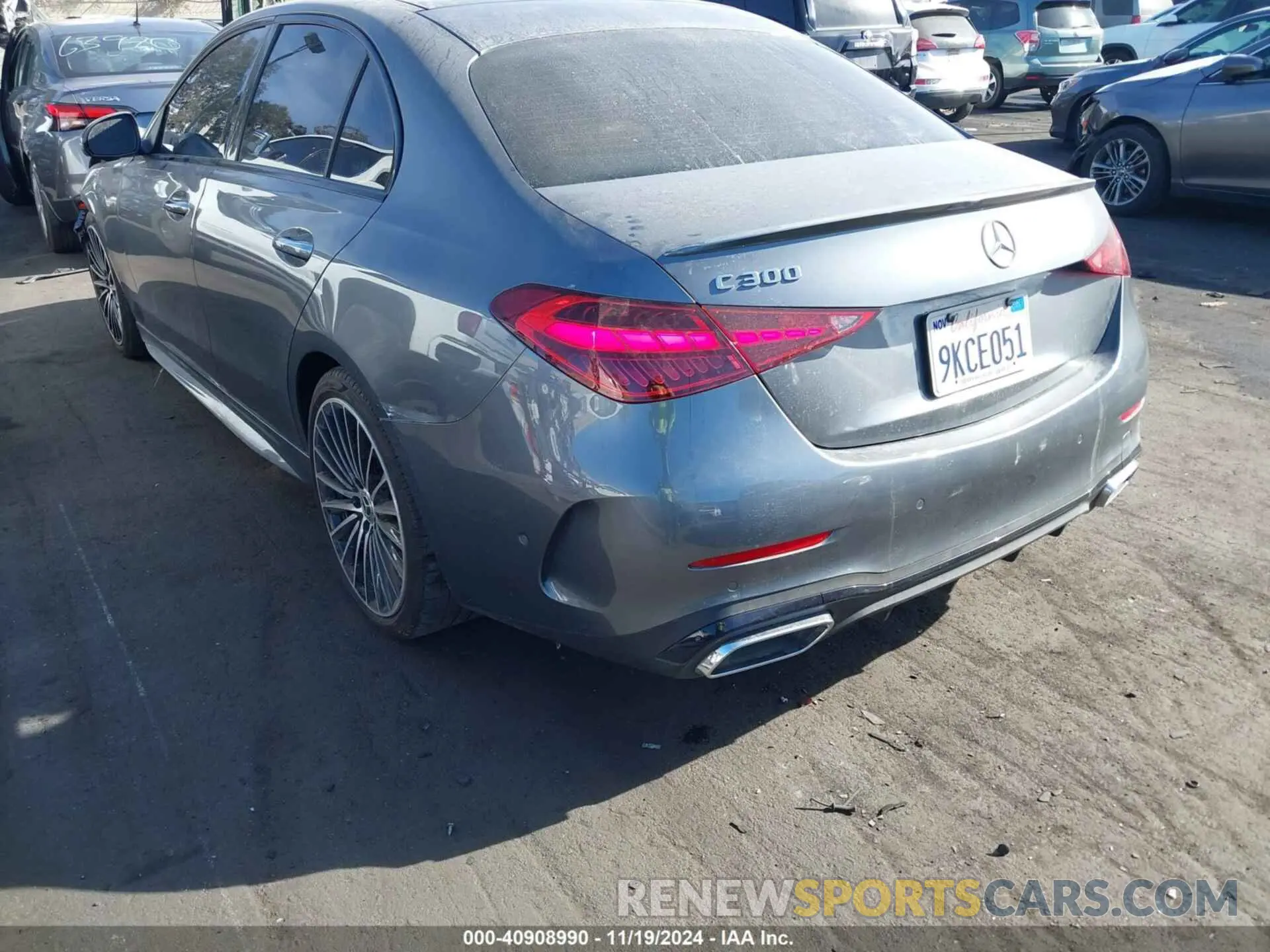 12 Photograph of a damaged car W1KAF4GB5RR166076 MERCEDES-BENZ C 300 2024