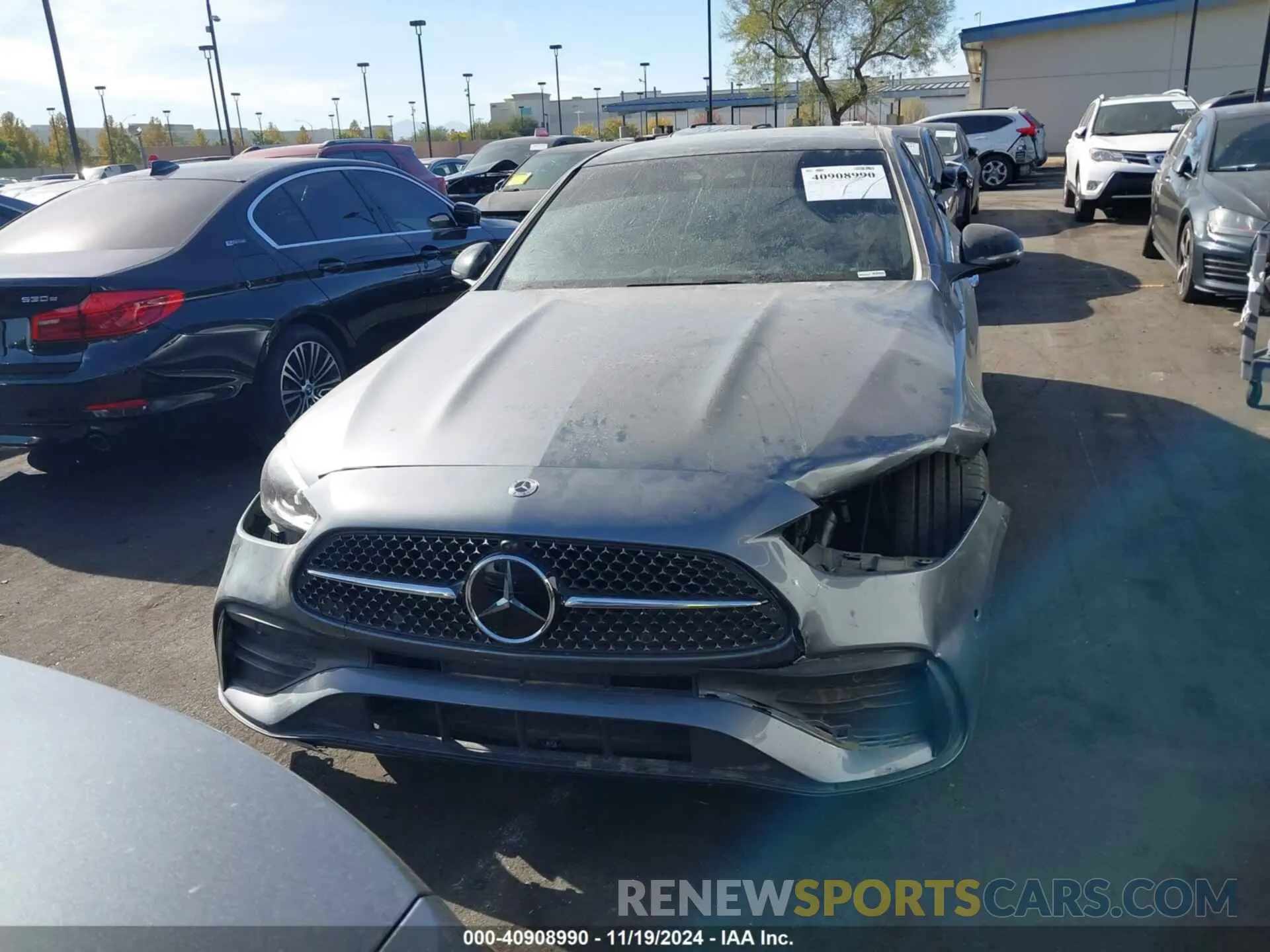 13 Photograph of a damaged car W1KAF4GB5RR166076 MERCEDES-BENZ C 300 2024