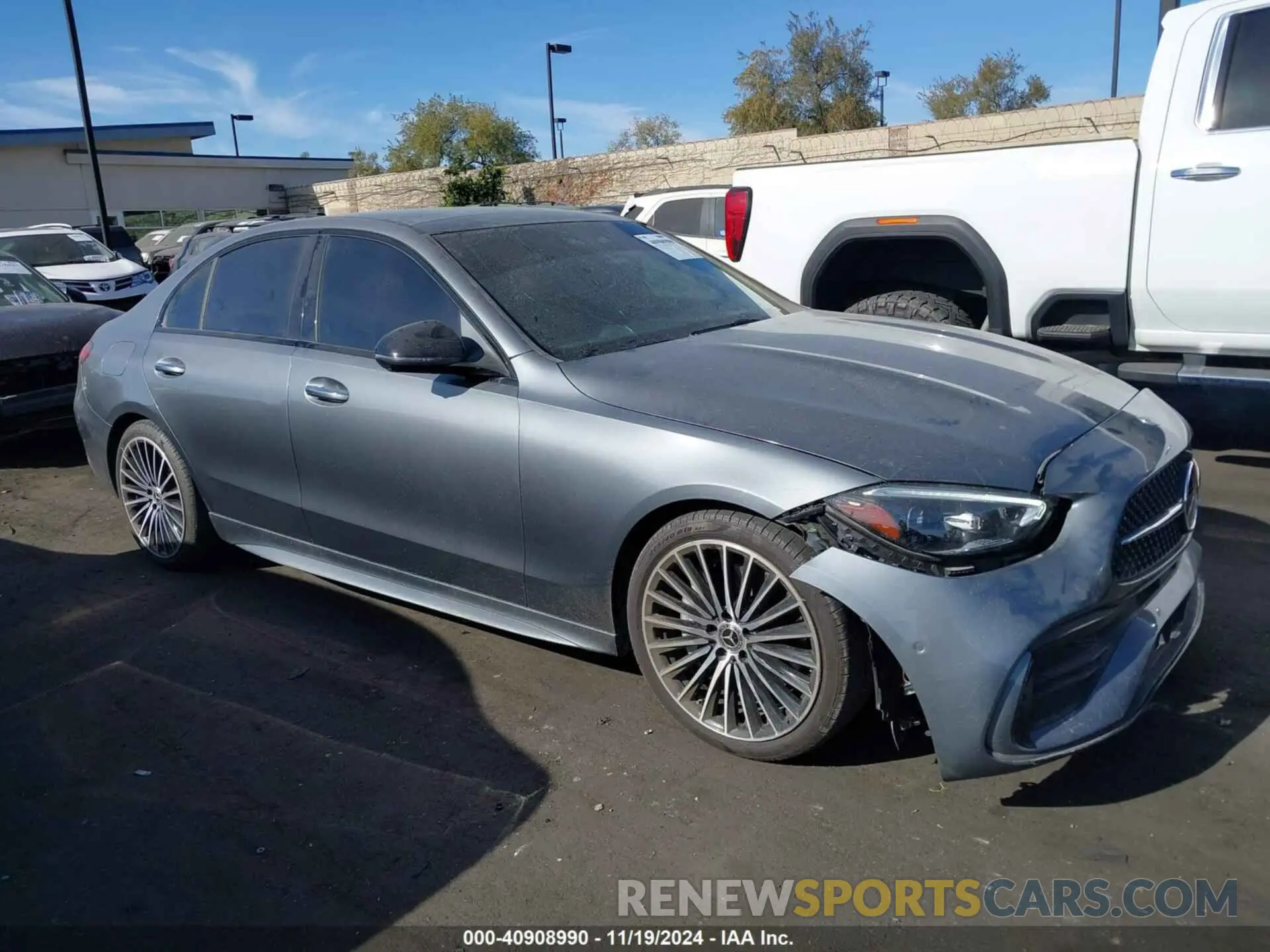 14 Photograph of a damaged car W1KAF4GB5RR166076 MERCEDES-BENZ C 300 2024