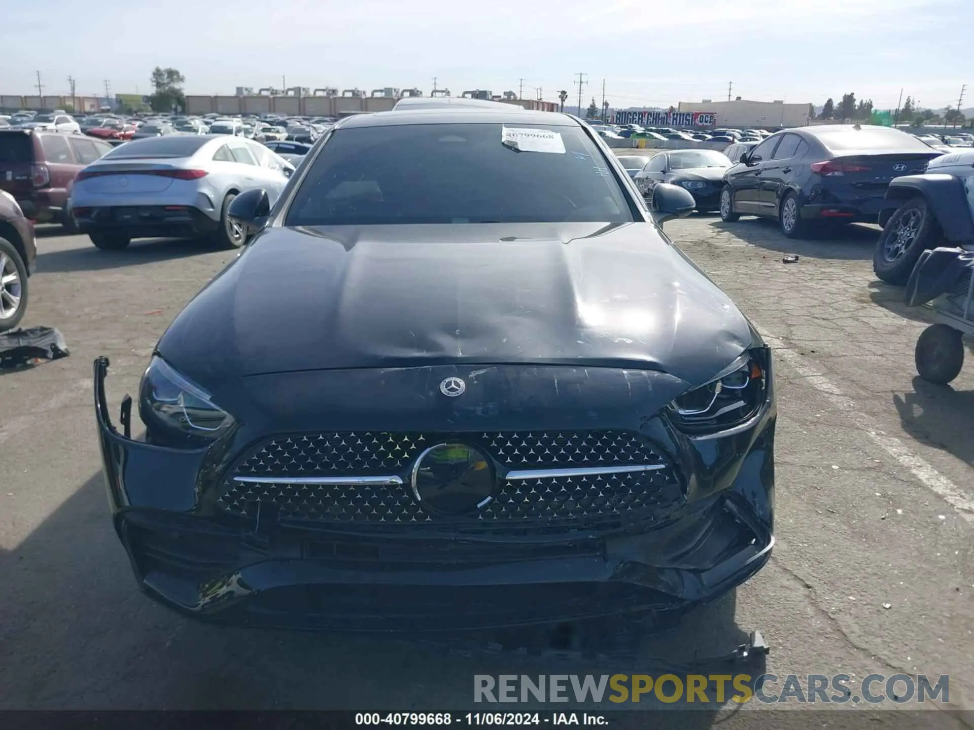 12 Photograph of a damaged car W1KAF4GB5RR208925 MERCEDES-BENZ C 300 2024