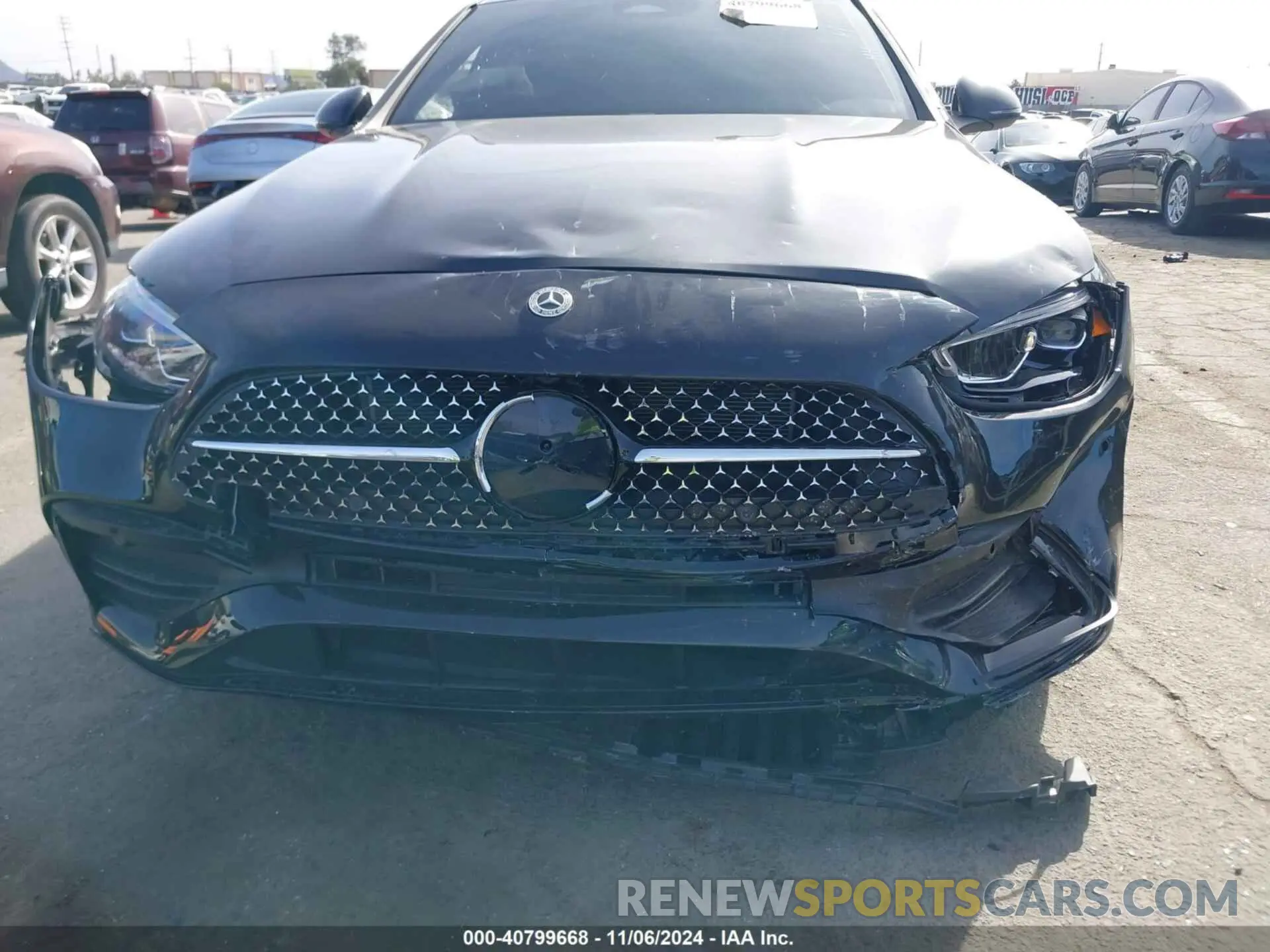 6 Photograph of a damaged car W1KAF4GB5RR208925 MERCEDES-BENZ C 300 2024