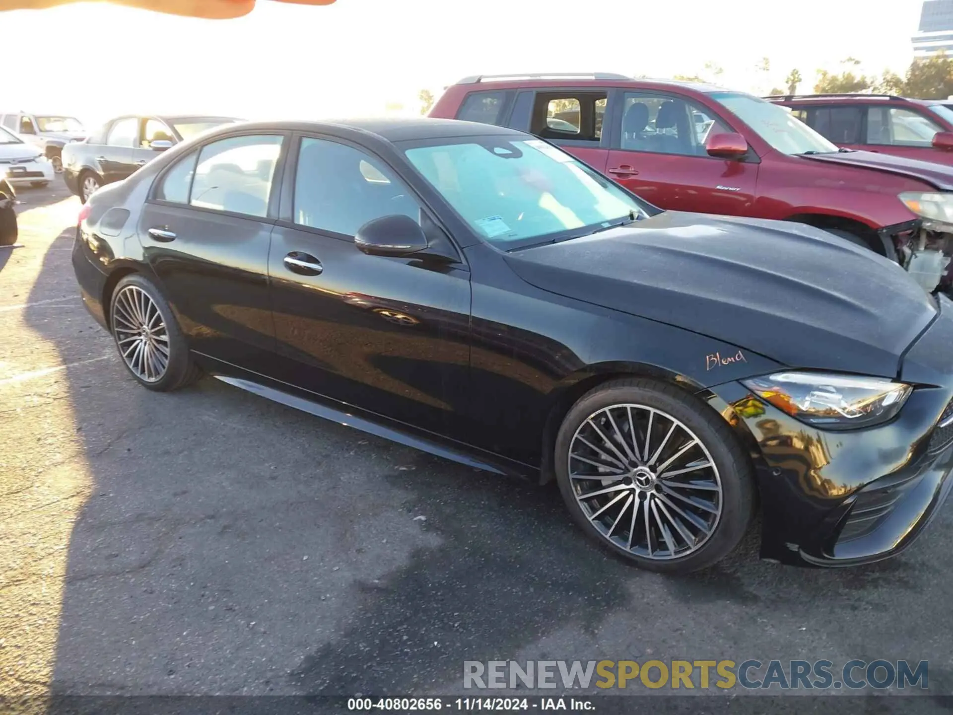1 Photograph of a damaged car W1KAF4GB6RR169522 MERCEDES-BENZ C 300 2024