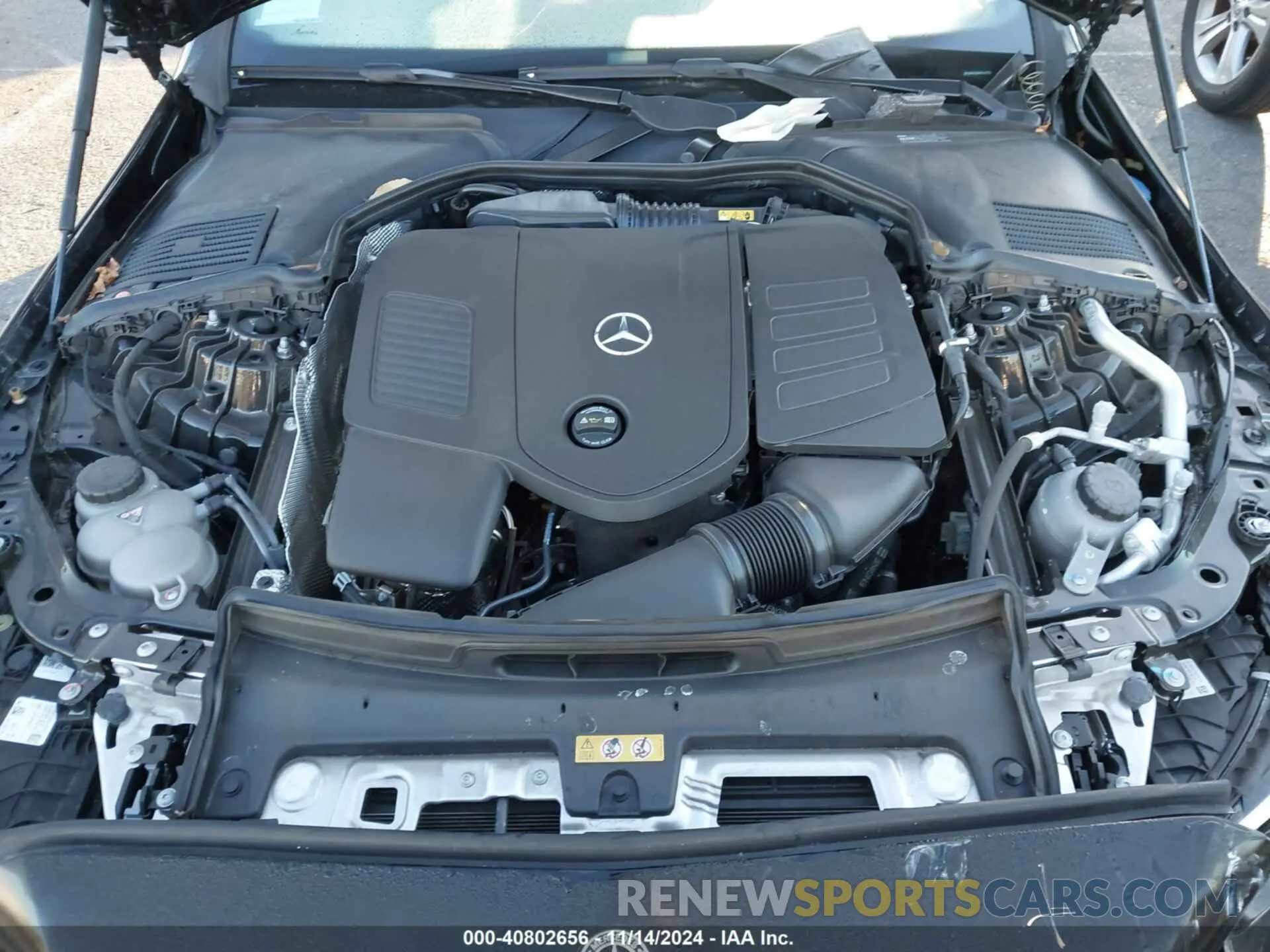 10 Photograph of a damaged car W1KAF4GB6RR169522 MERCEDES-BENZ C 300 2024