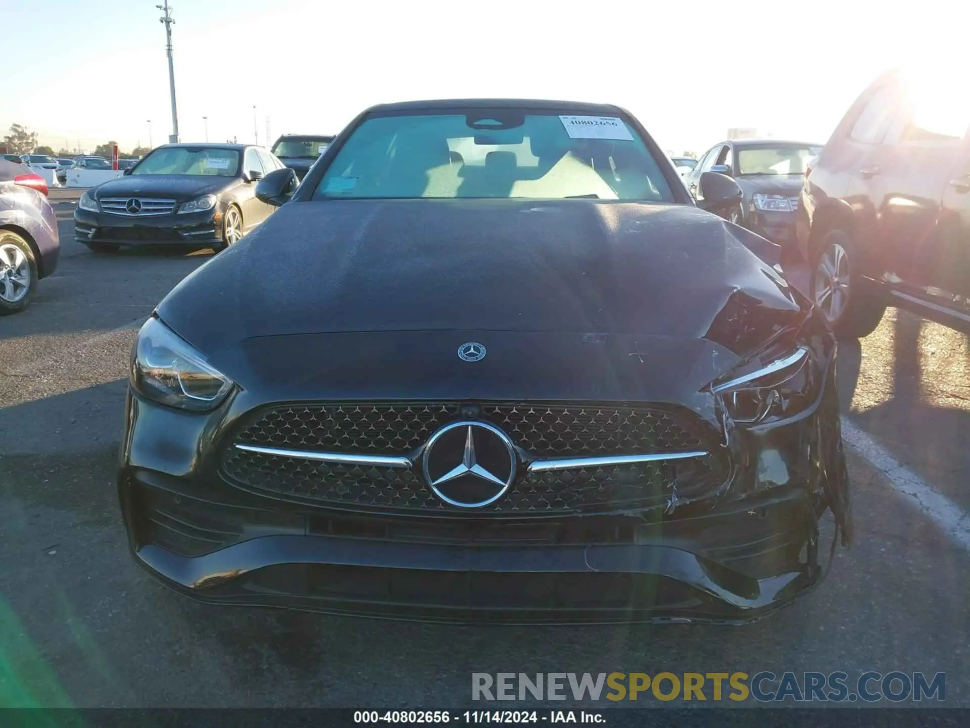 12 Photograph of a damaged car W1KAF4GB6RR169522 MERCEDES-BENZ C 300 2024