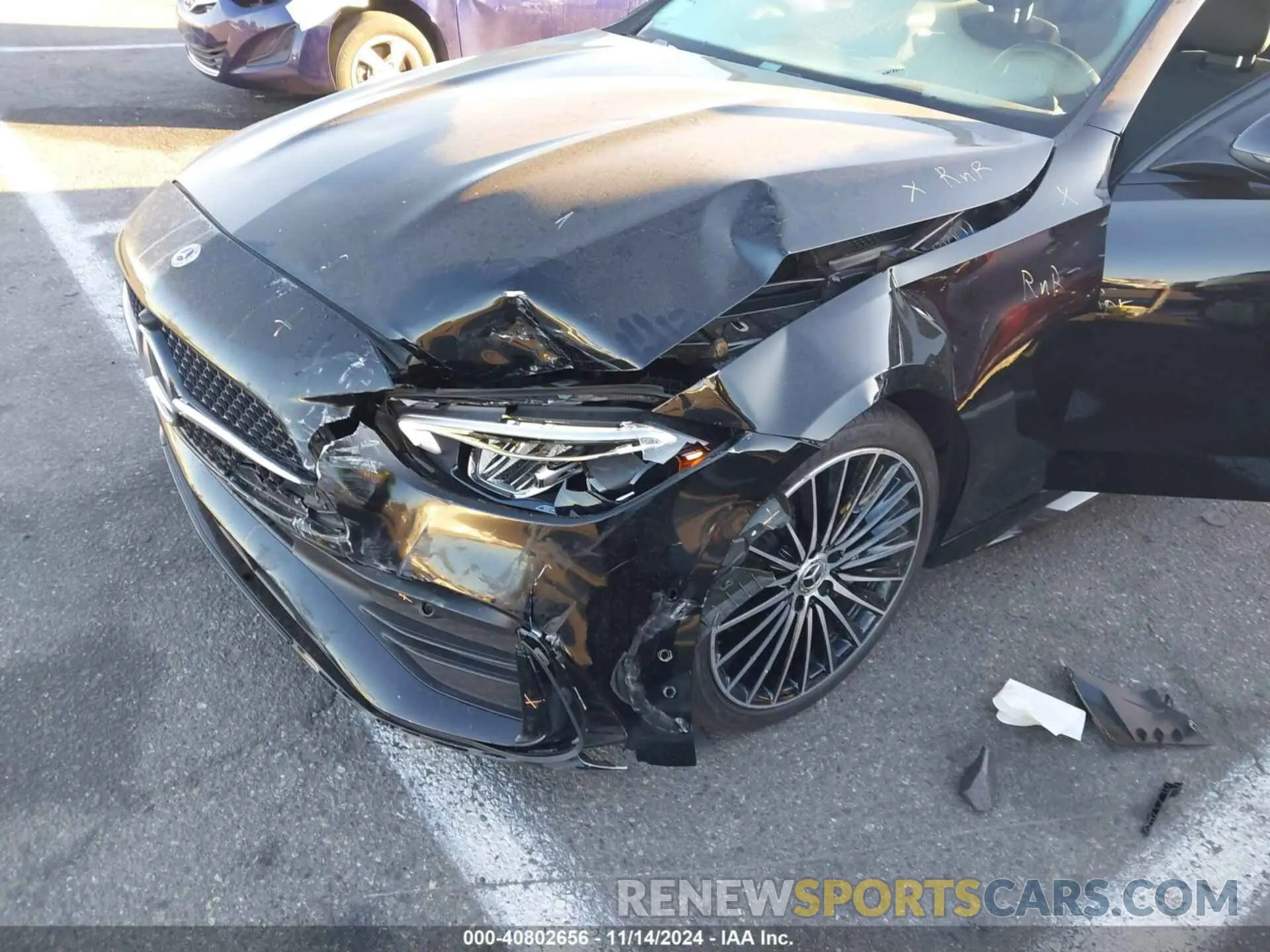 6 Photograph of a damaged car W1KAF4GB6RR169522 MERCEDES-BENZ C 300 2024
