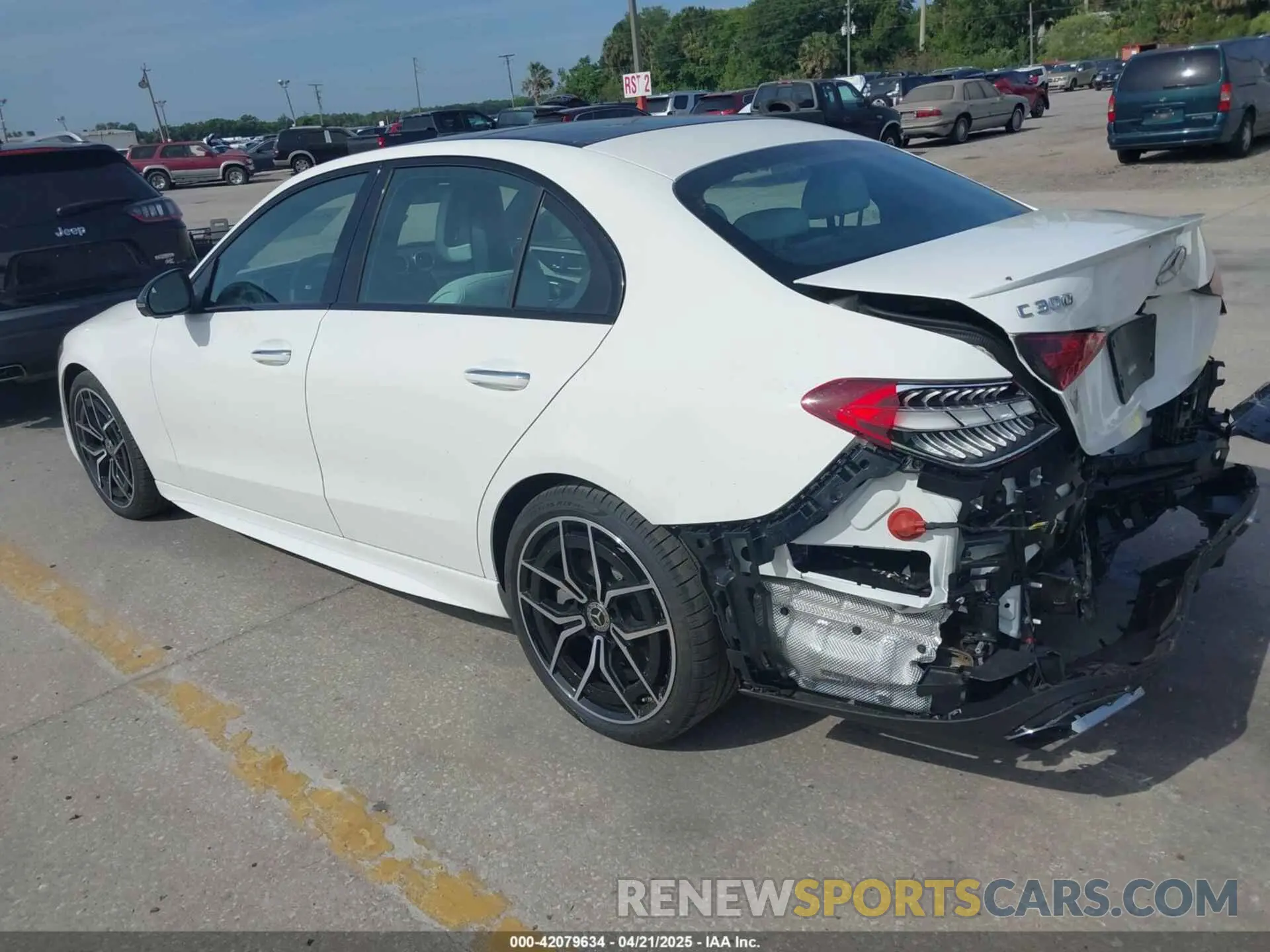 3 Photograph of a damaged car W1KAF4GB8RR227839 MERCEDES-BENZ C 300 2024