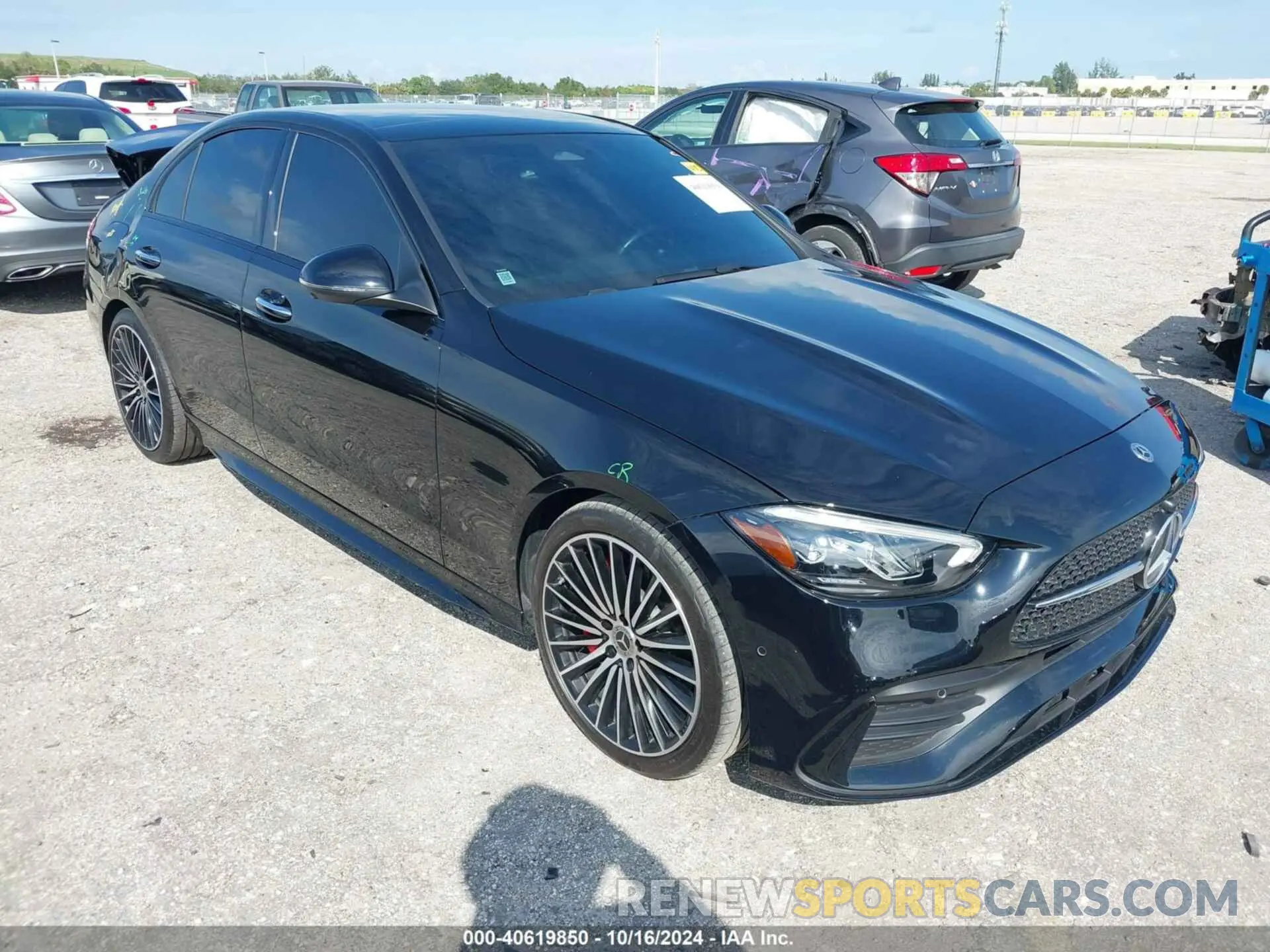 1 Photograph of a damaged car W1KAF4GB9RR162340 MERCEDES-BENZ C 300 2024