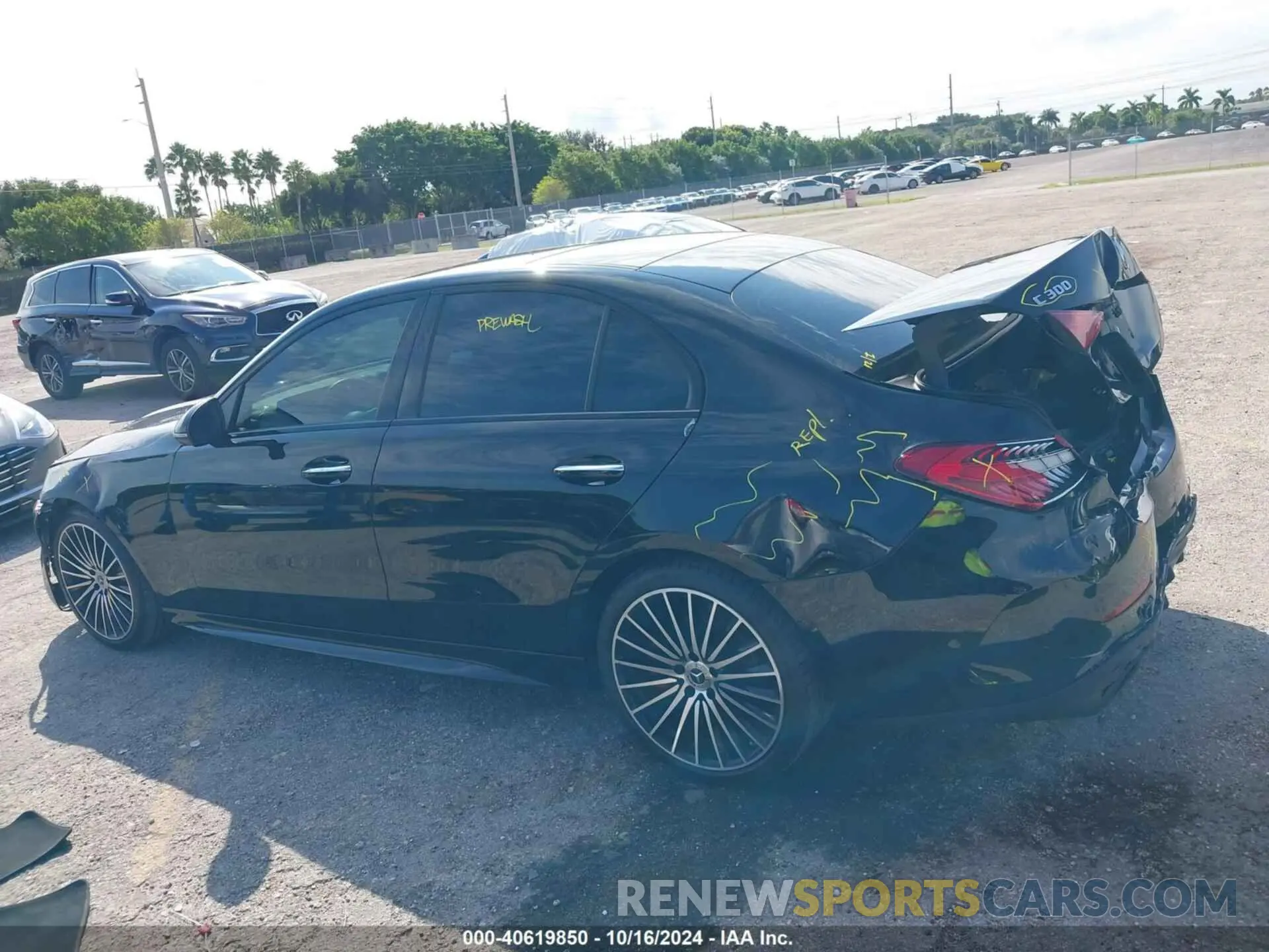 15 Photograph of a damaged car W1KAF4GB9RR162340 MERCEDES-BENZ C 300 2024