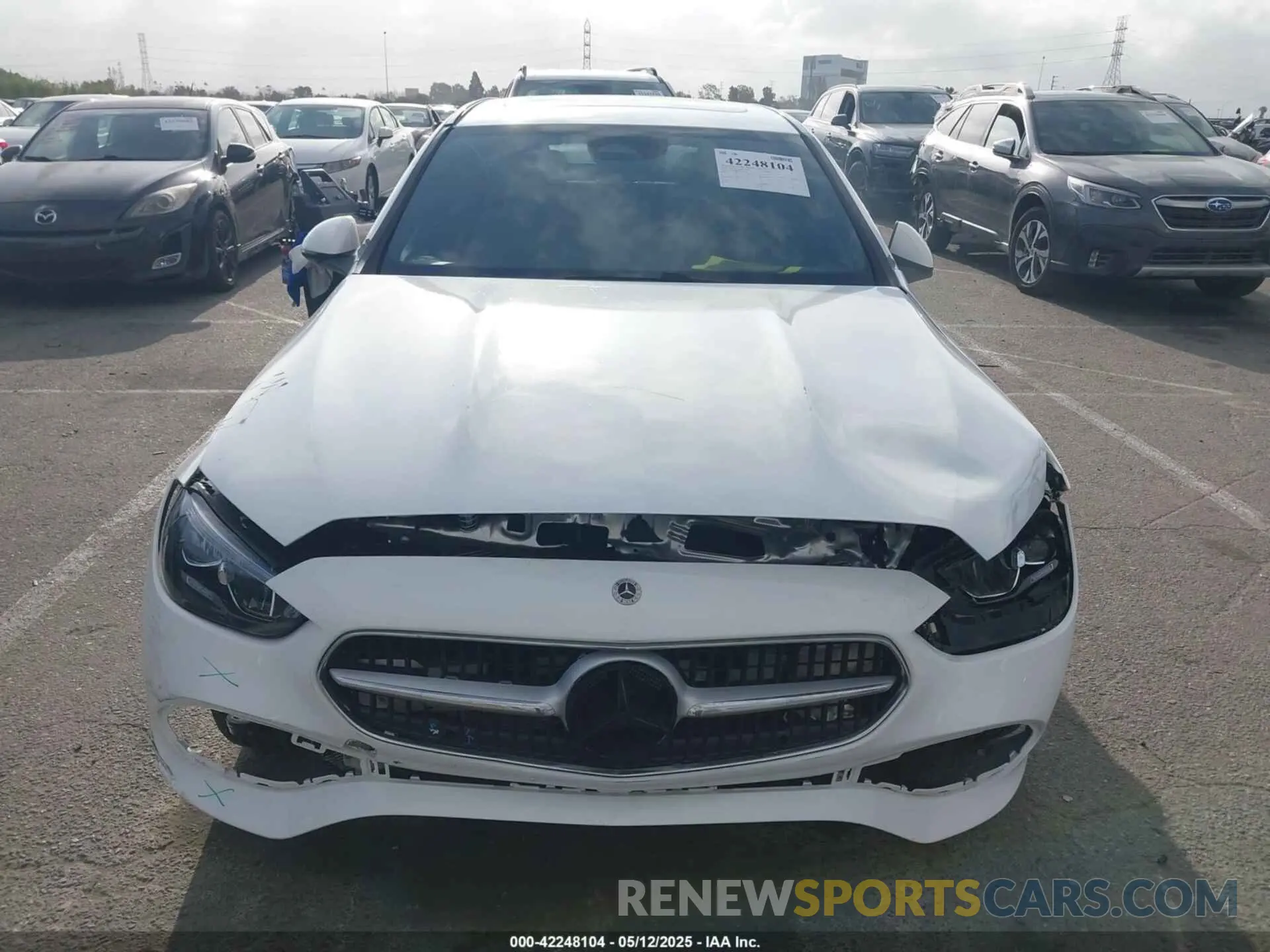 12 Photograph of a damaged car W1KAF4GB9RR237814 MERCEDES-BENZ C 300 2024