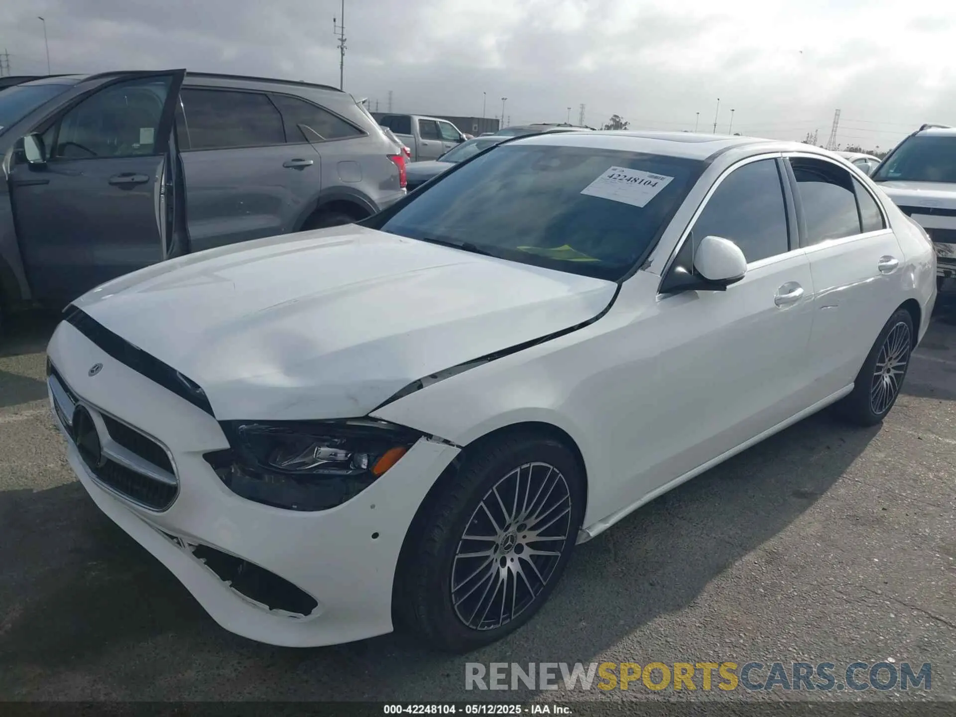 2 Photograph of a damaged car W1KAF4GB9RR237814 MERCEDES-BENZ C 300 2024