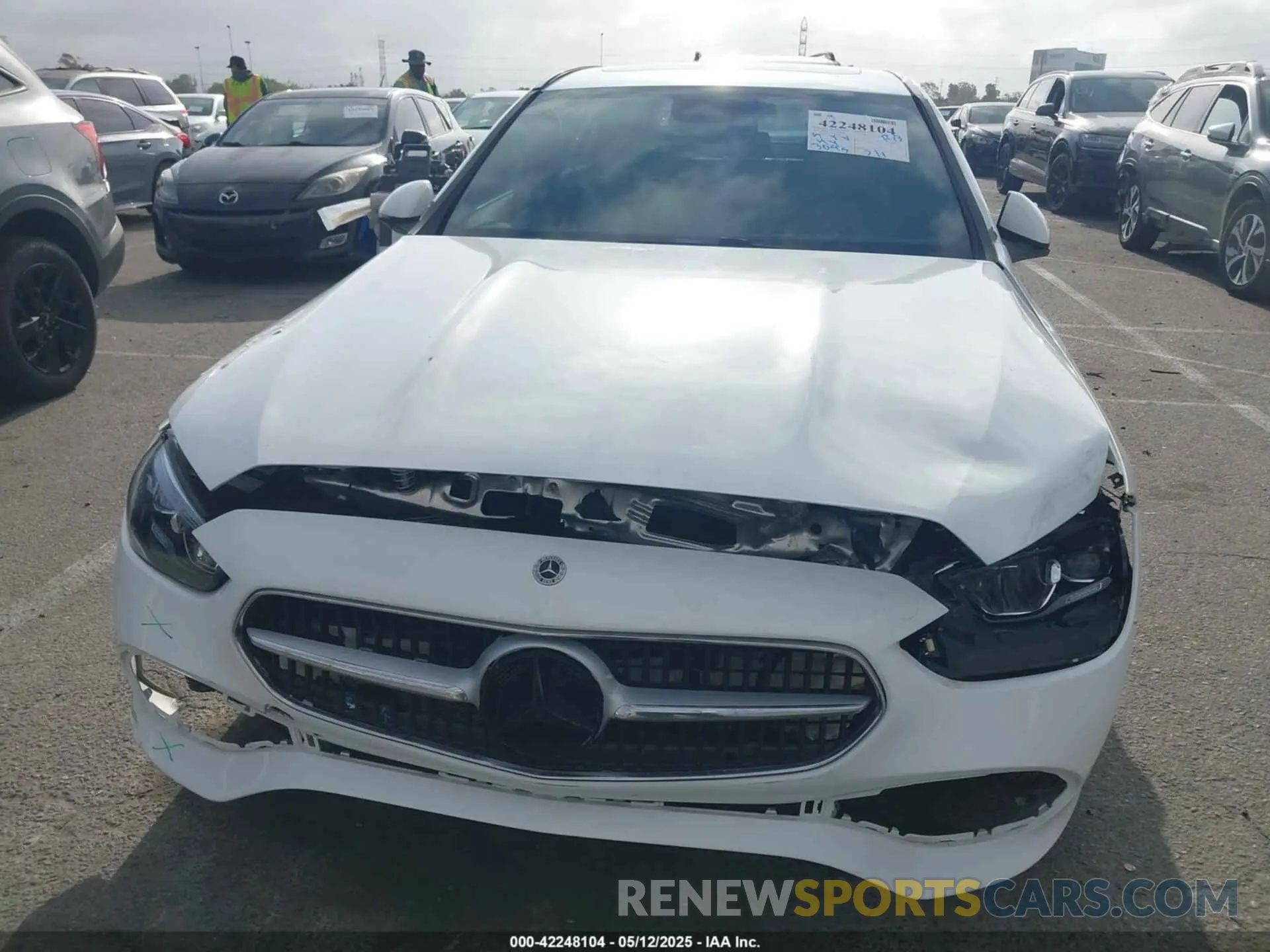 6 Photograph of a damaged car W1KAF4GB9RR237814 MERCEDES-BENZ C 300 2024