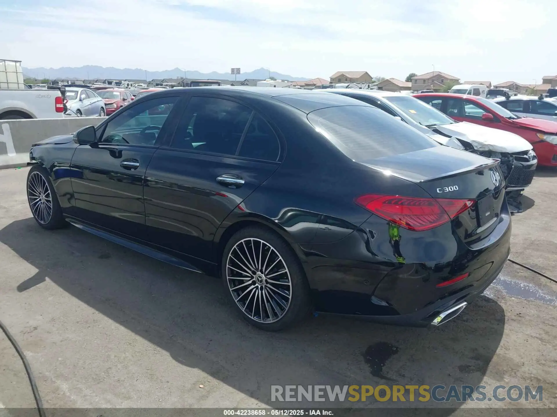 3 Photograph of a damaged car W1KAF4GBXRR208466 MERCEDES-BENZ C 300 2024