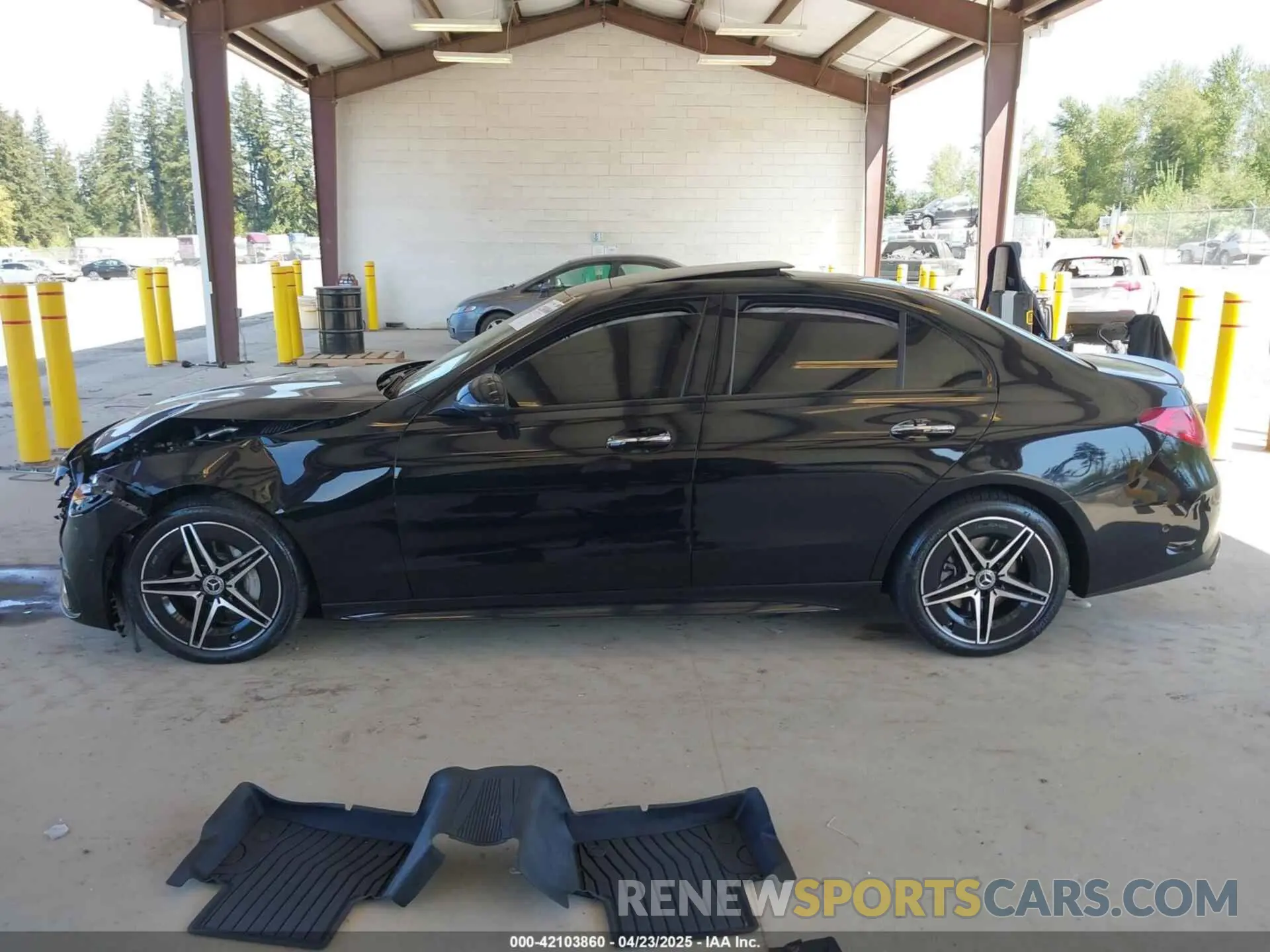 13 Photograph of a damaged car W1KAF4HB0RR160815 MERCEDES-BENZ C 300 2024