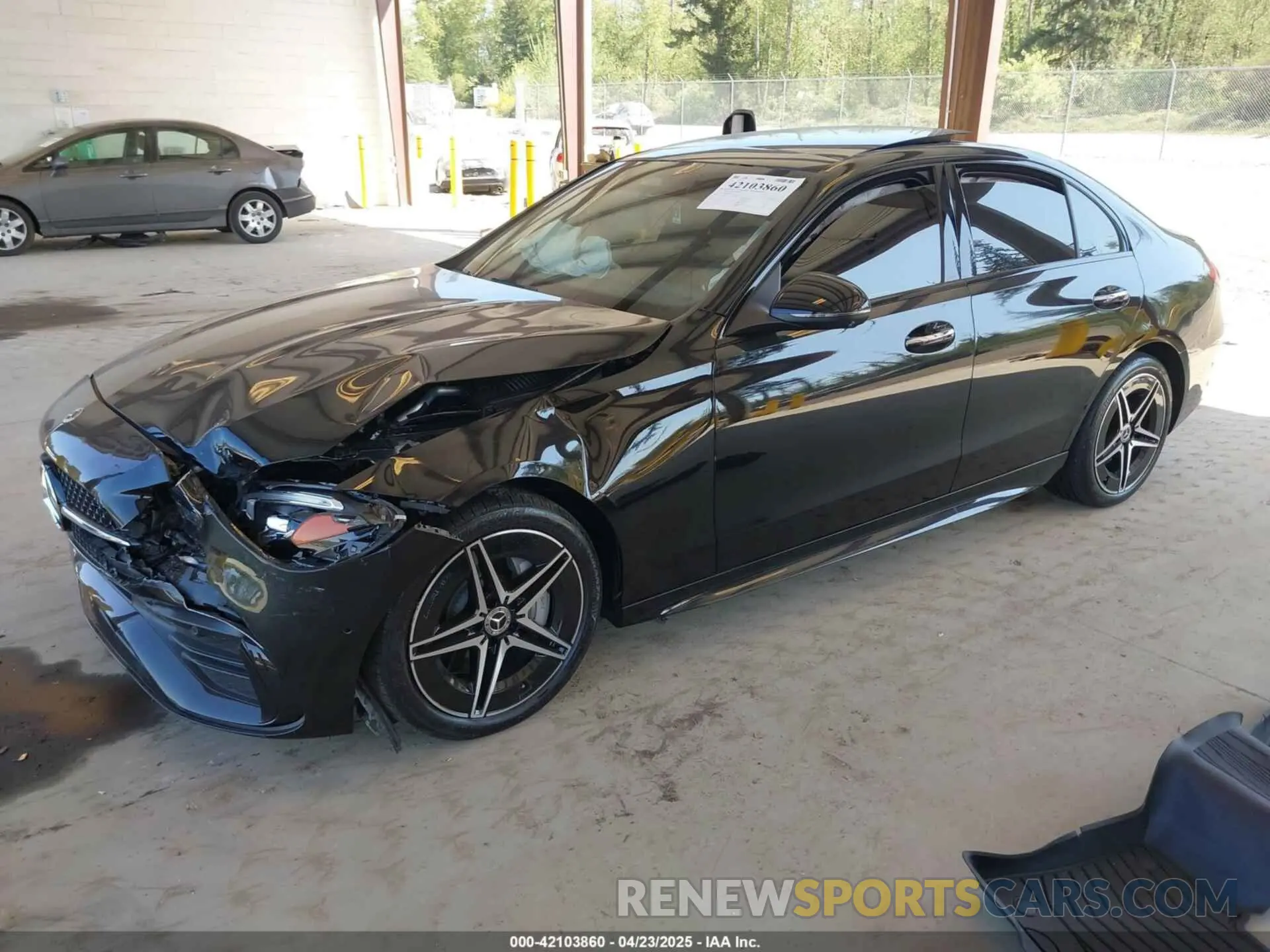 2 Photograph of a damaged car W1KAF4HB0RR160815 MERCEDES-BENZ C 300 2024