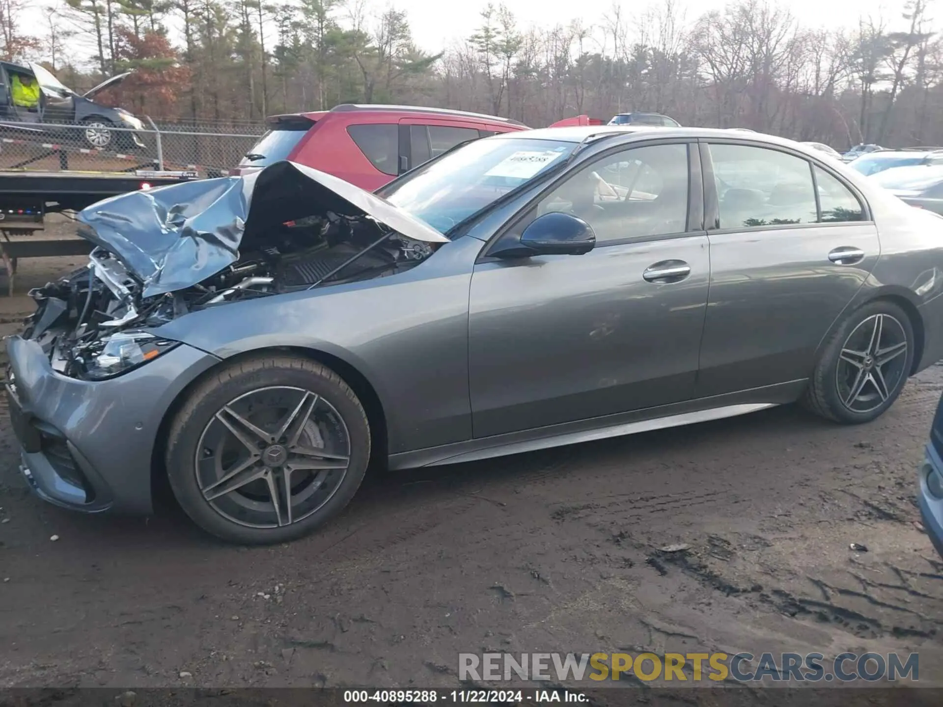 14 Photograph of a damaged car W1KAF4HB0RR183009 MERCEDES-BENZ C 300 2024
