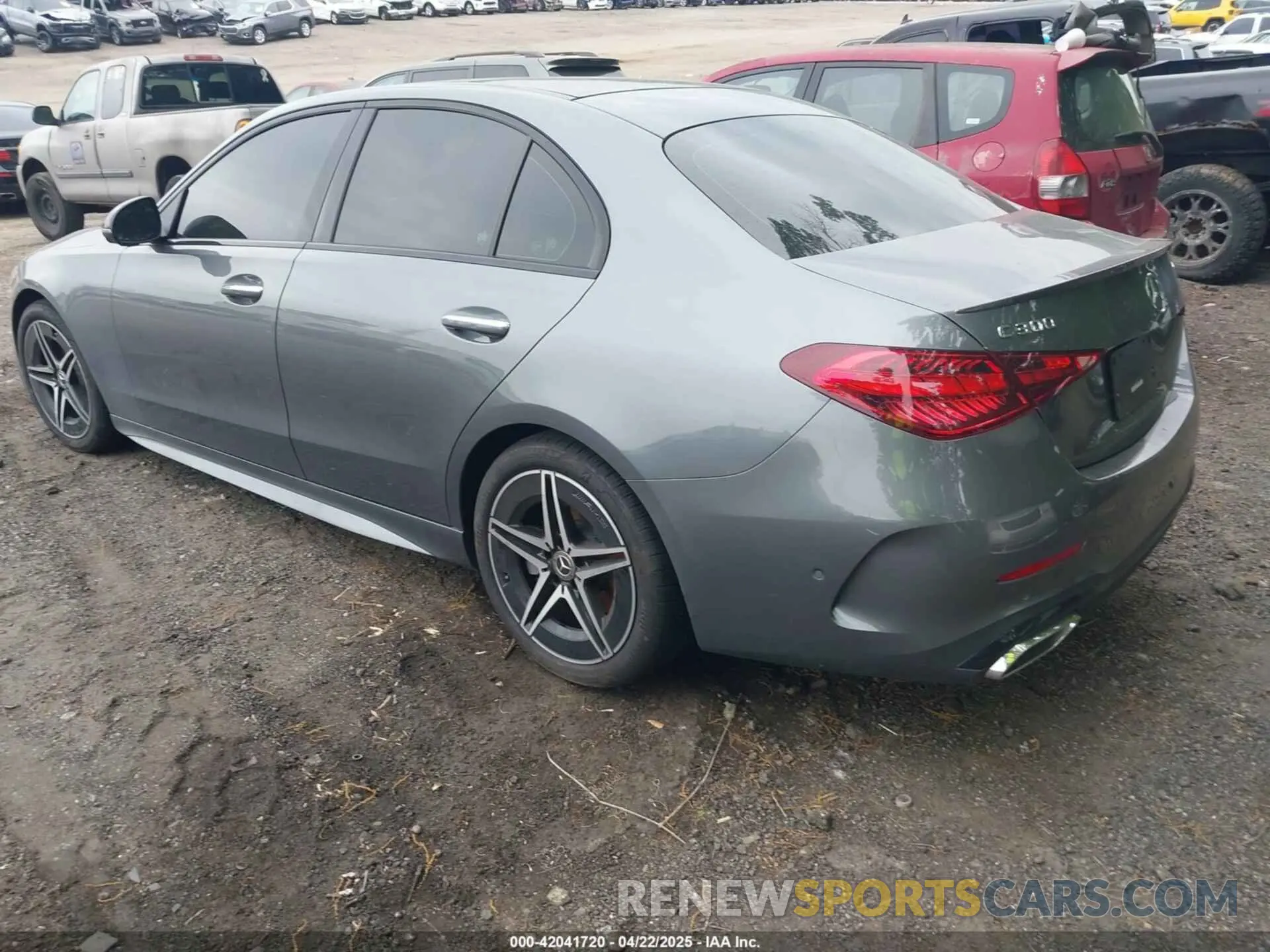 3 Photograph of a damaged car W1KAF4HB2RR204880 MERCEDES-BENZ C 300 2024