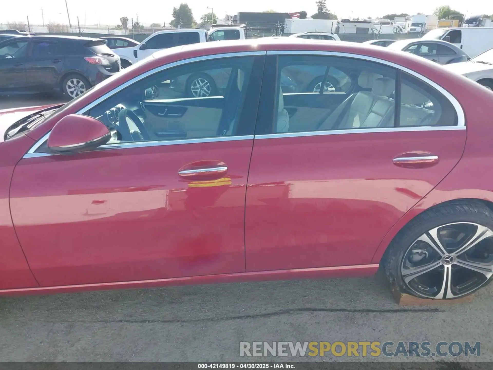 14 Photograph of a damaged car W1KAF4HB2RR236003 MERCEDES-BENZ C 300 2024