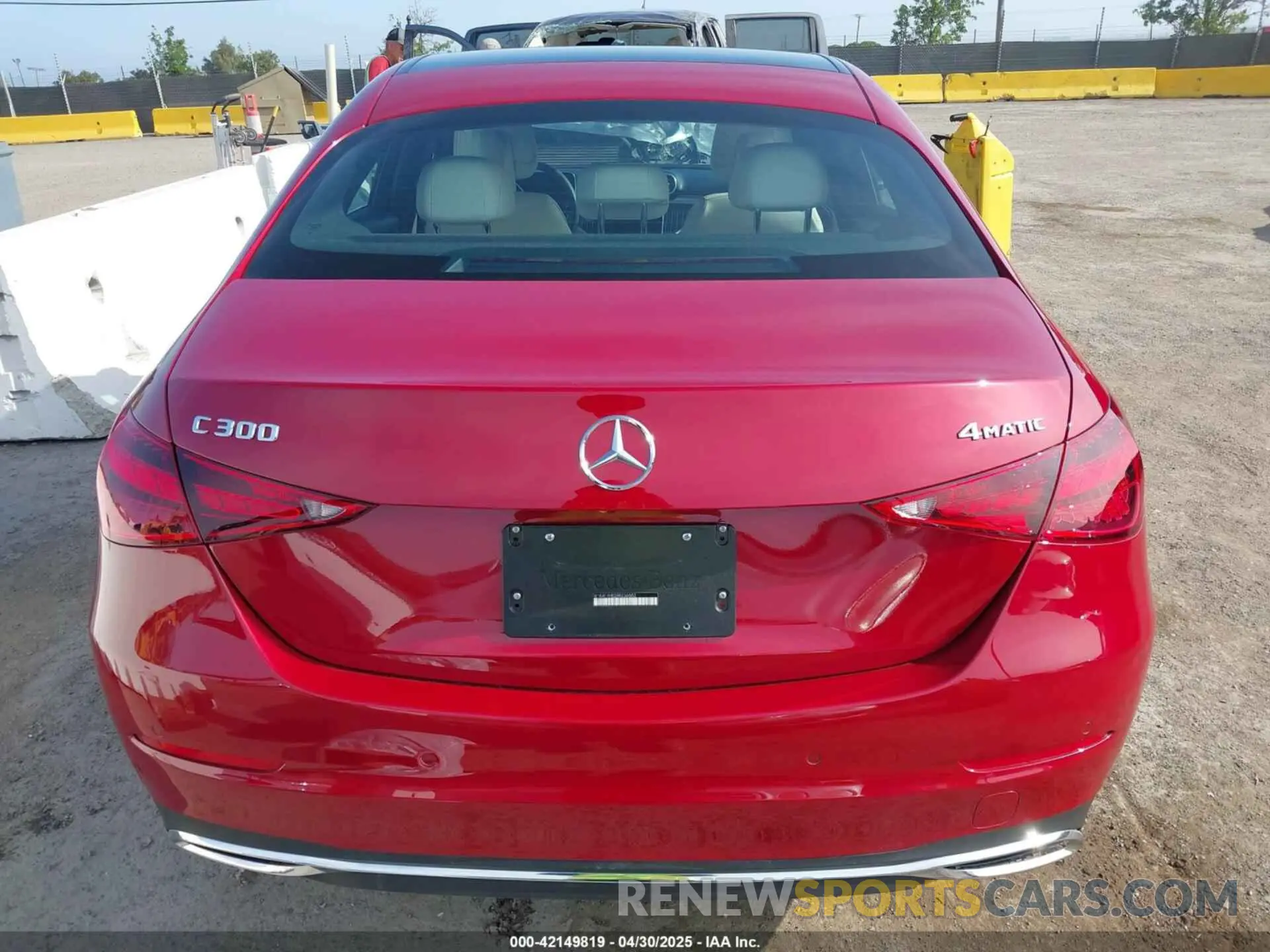 16 Photograph of a damaged car W1KAF4HB2RR236003 MERCEDES-BENZ C 300 2024