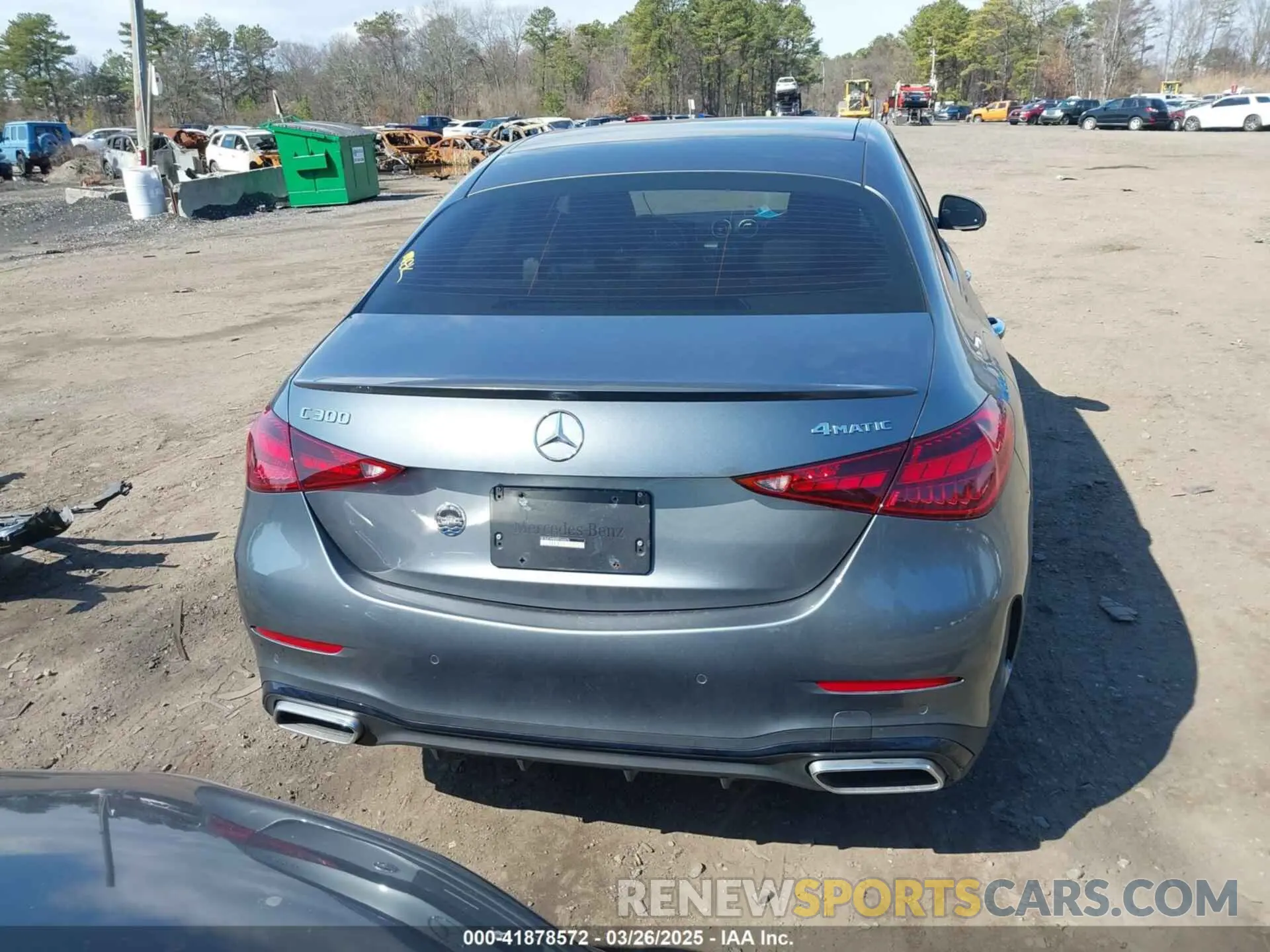 16 Photograph of a damaged car W1KAF4HB4RR160476 MERCEDES-BENZ C 300 2024