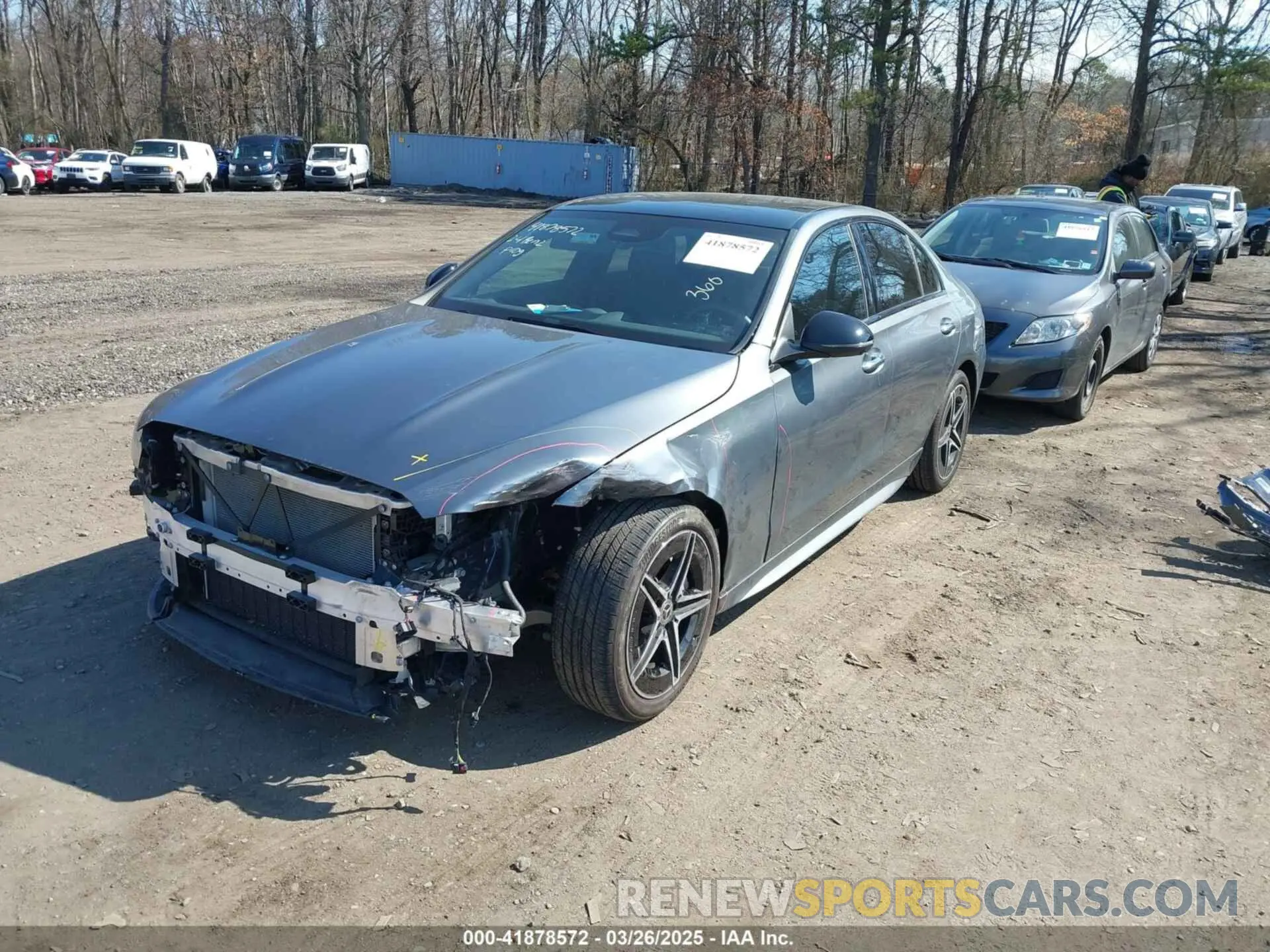 2 Photograph of a damaged car W1KAF4HB4RR160476 MERCEDES-BENZ C 300 2024