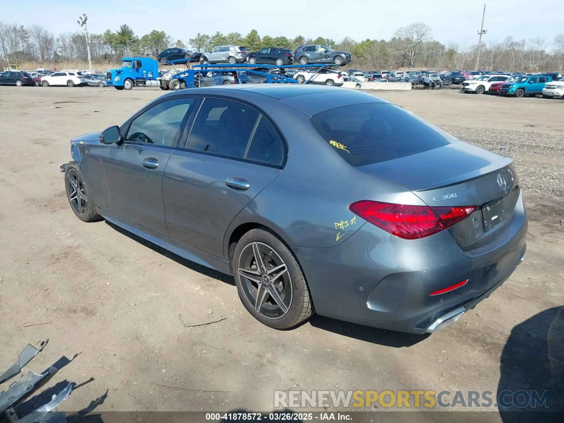 3 Photograph of a damaged car W1KAF4HB4RR160476 MERCEDES-BENZ C 300 2024