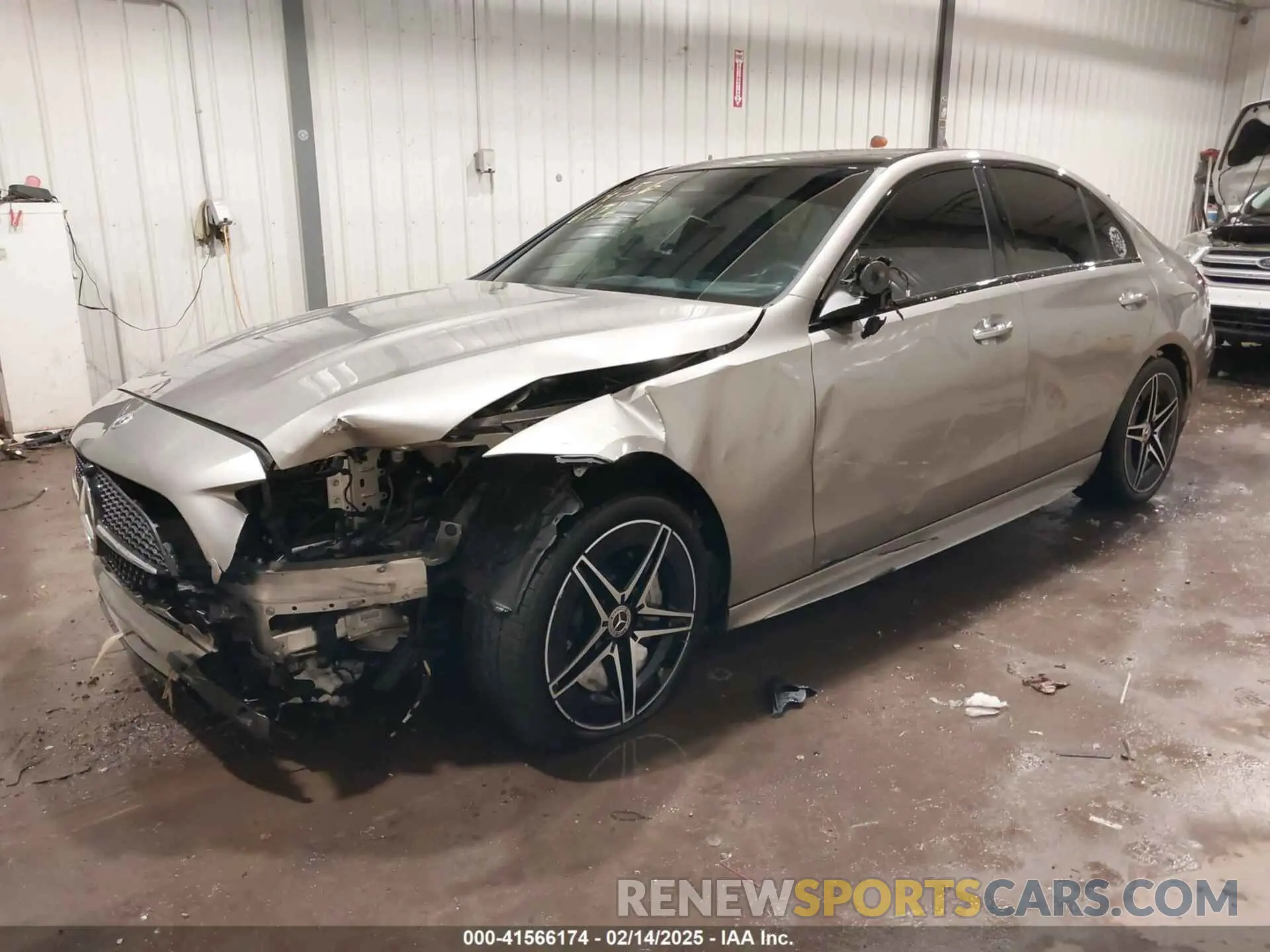 2 Photograph of a damaged car W1KAF4HB4RR160784 MERCEDES-BENZ C 300 2024