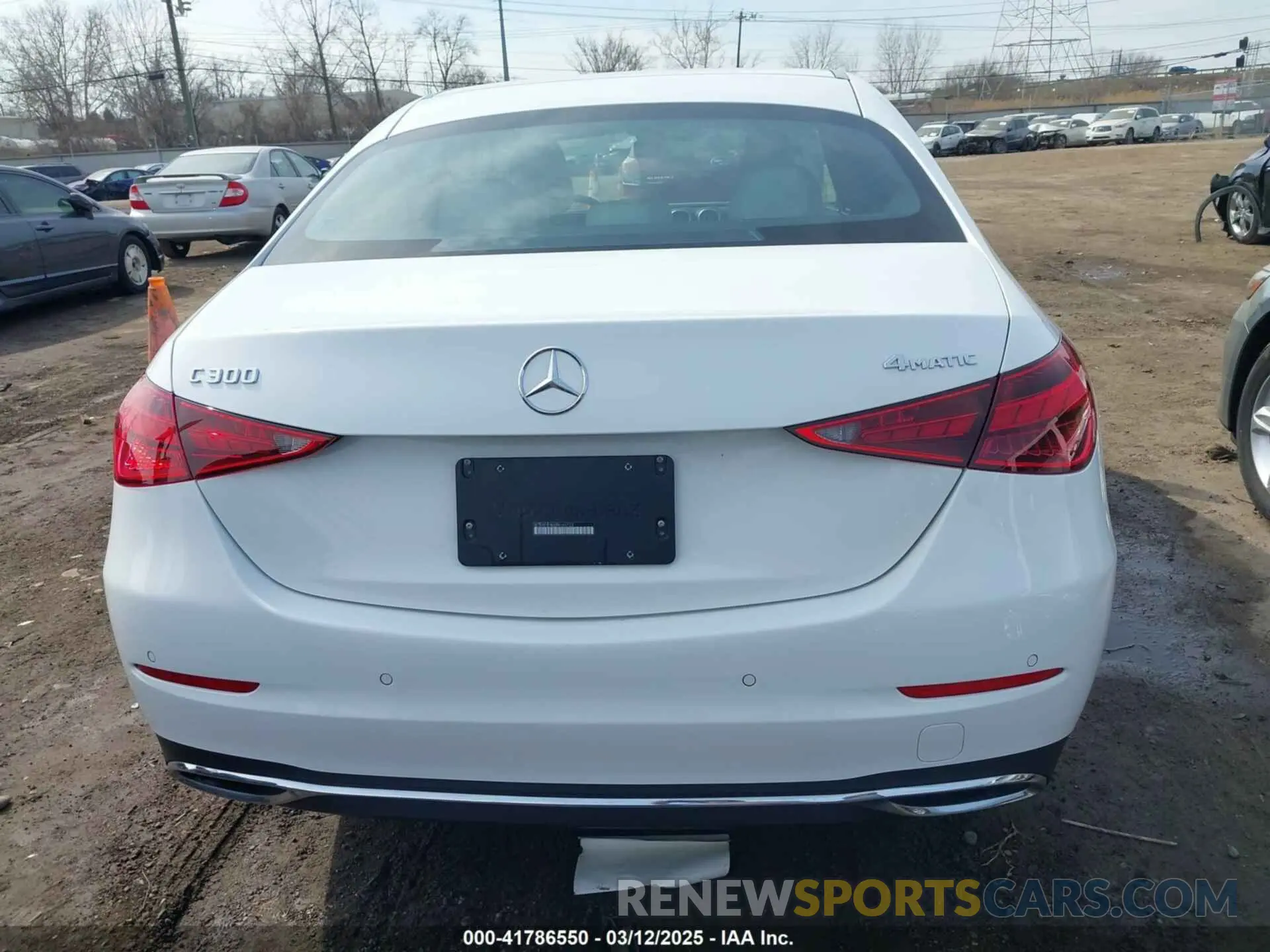 16 Photograph of a damaged car W1KAF4HB6RR160723 MERCEDES-BENZ C 300 2024