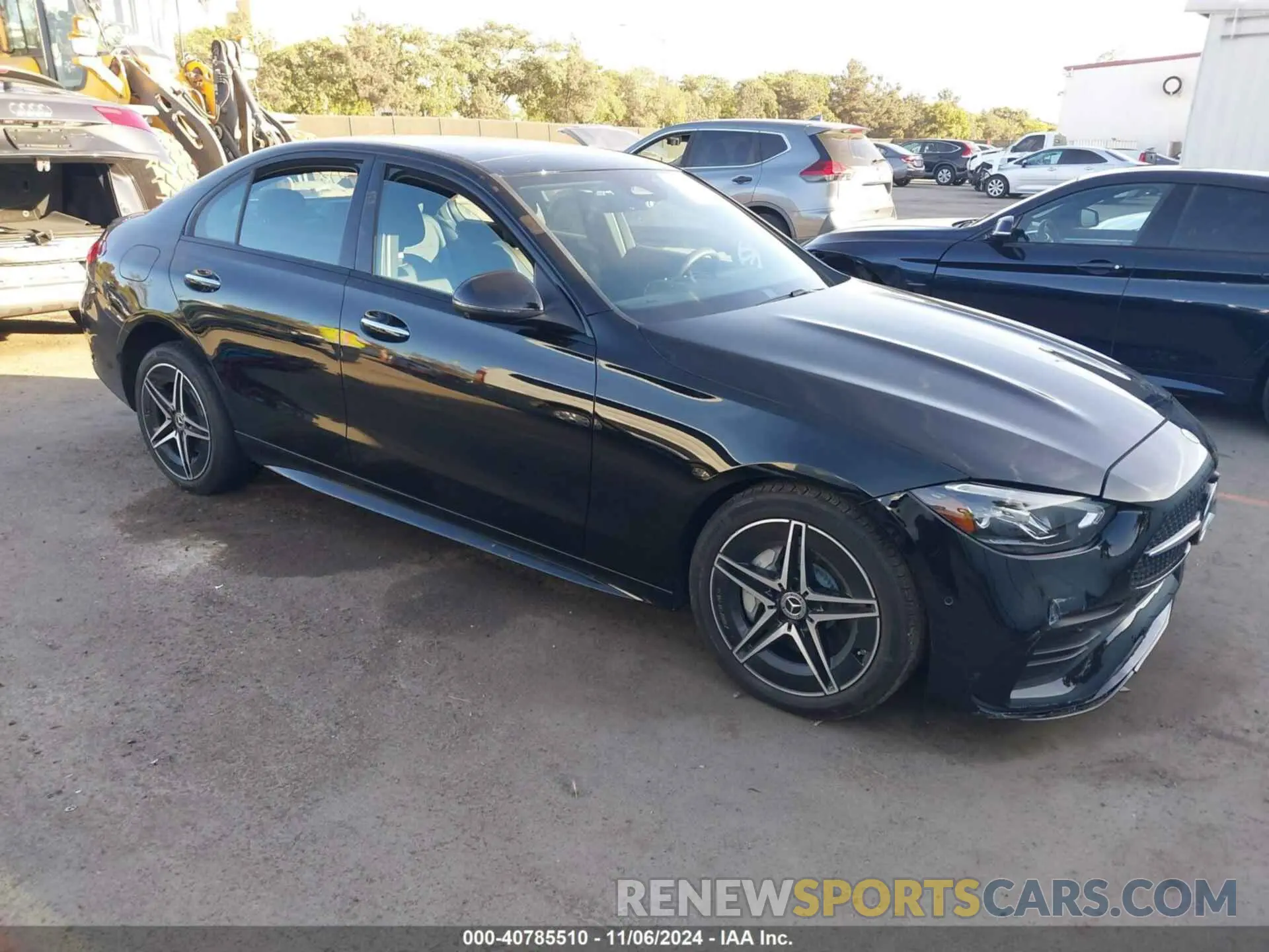 1 Photograph of a damaged car W1KAF4HB6RR208902 MERCEDES-BENZ C 300 2024