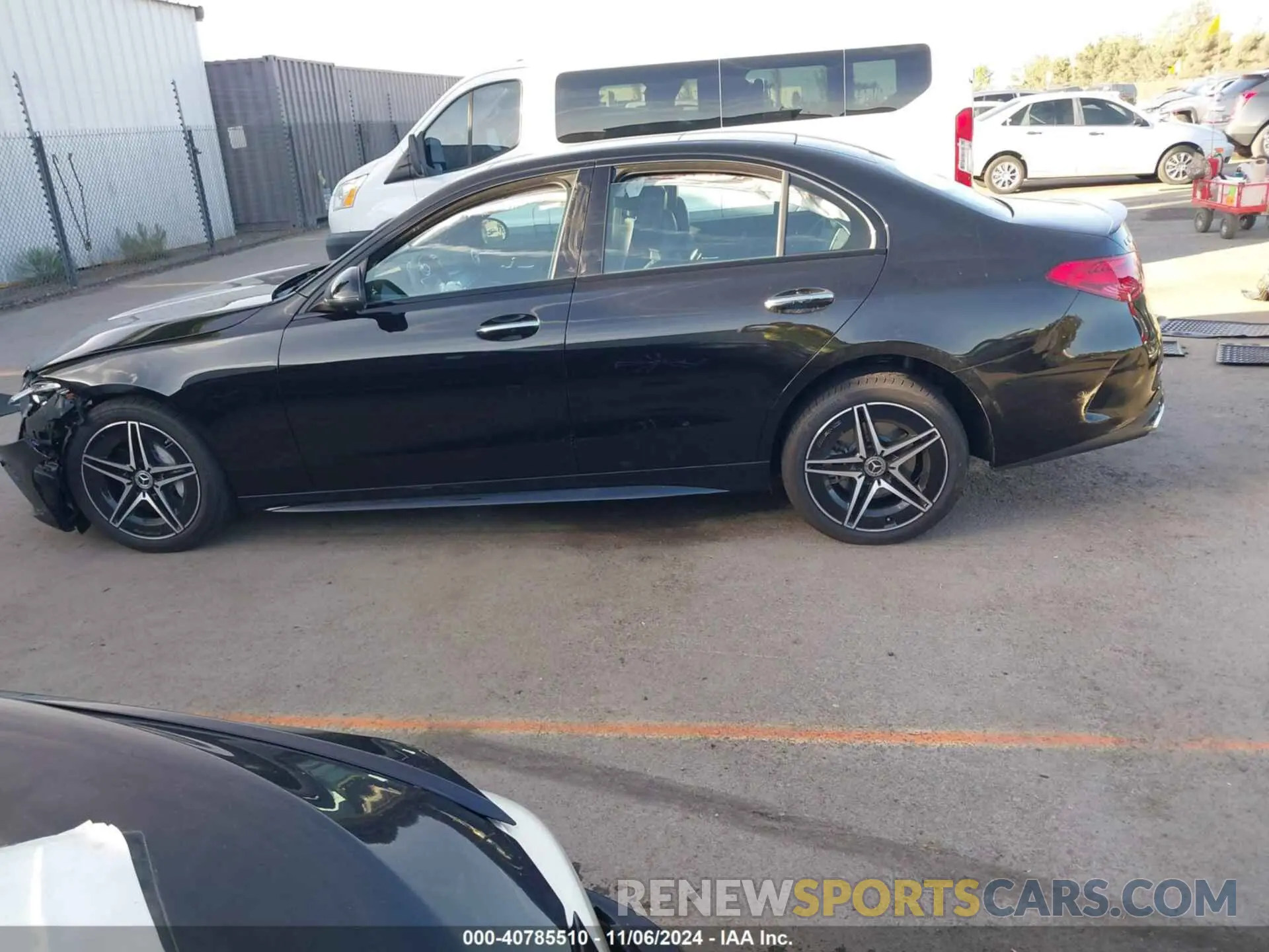 13 Photograph of a damaged car W1KAF4HB6RR208902 MERCEDES-BENZ C 300 2024