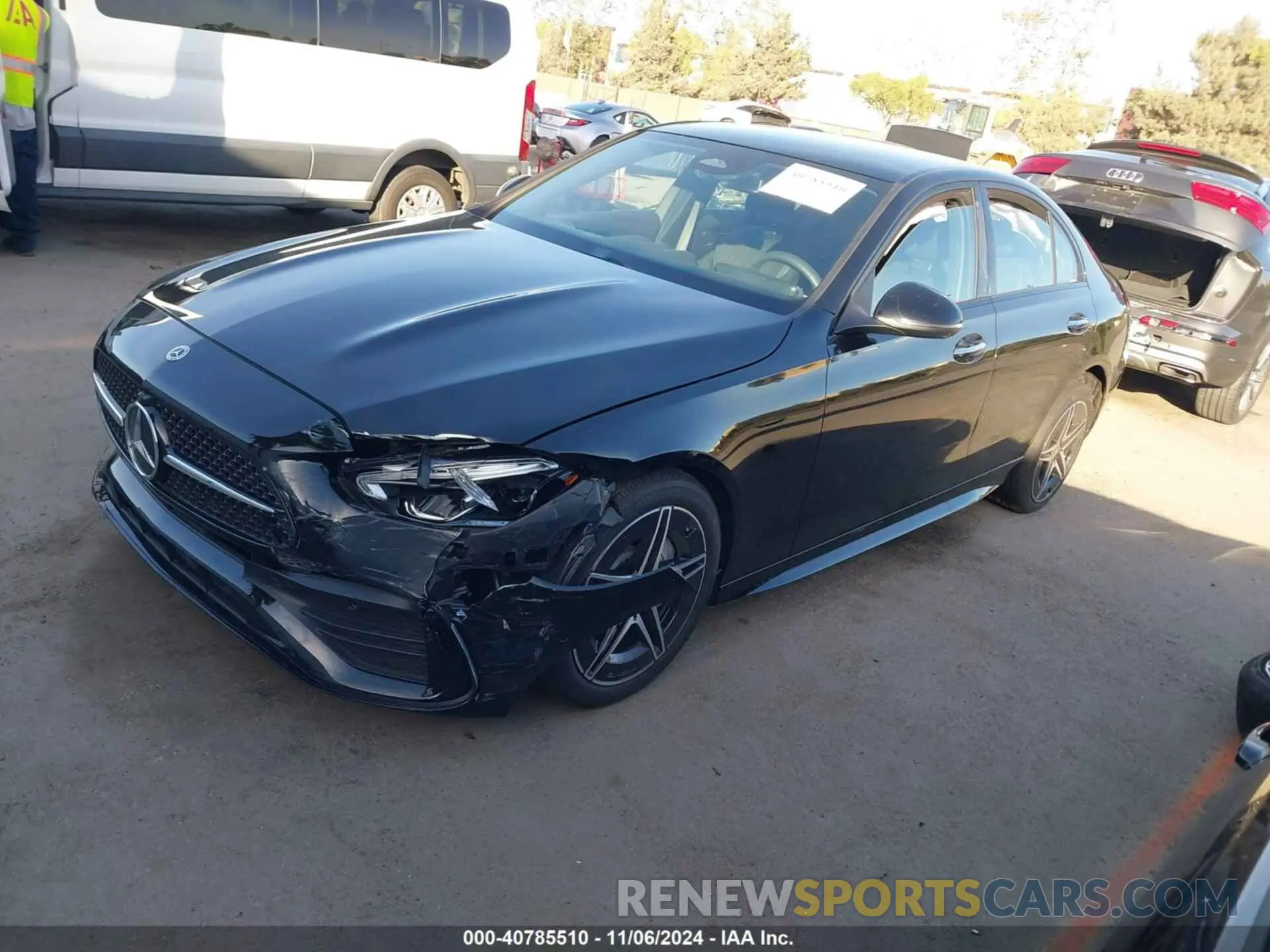 2 Photograph of a damaged car W1KAF4HB6RR208902 MERCEDES-BENZ C 300 2024
