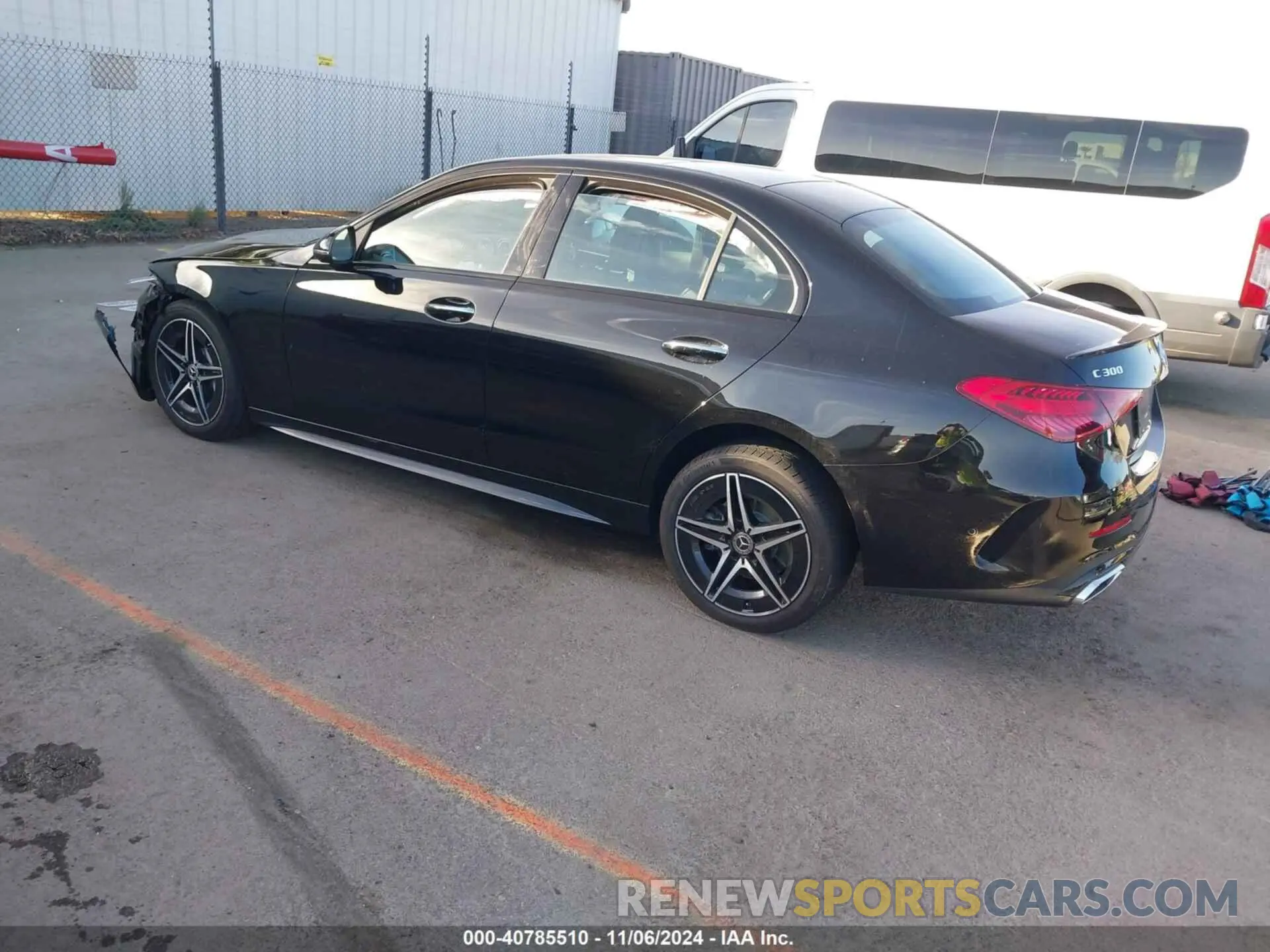 3 Photograph of a damaged car W1KAF4HB6RR208902 MERCEDES-BENZ C 300 2024