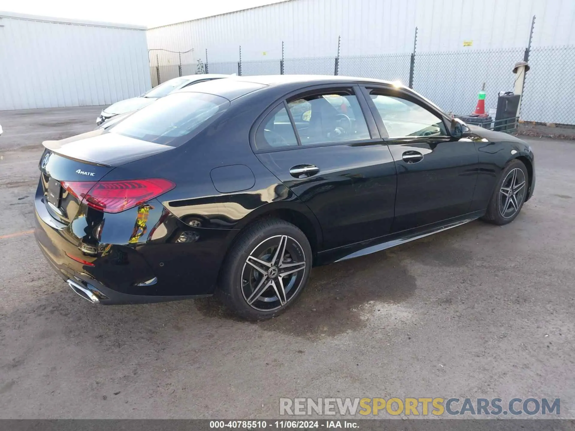 4 Photograph of a damaged car W1KAF4HB6RR208902 MERCEDES-BENZ C 300 2024