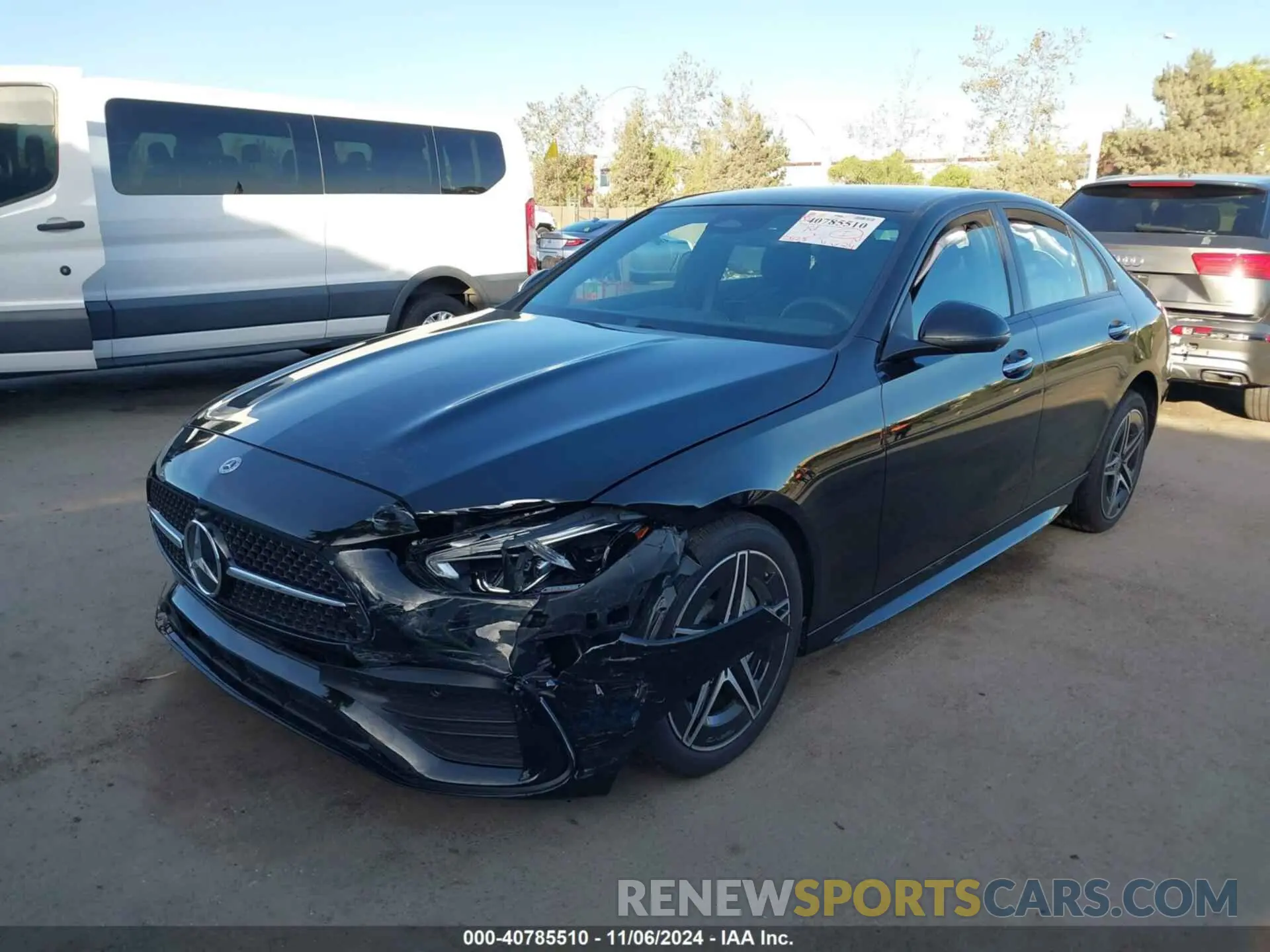 6 Photograph of a damaged car W1KAF4HB6RR208902 MERCEDES-BENZ C 300 2024