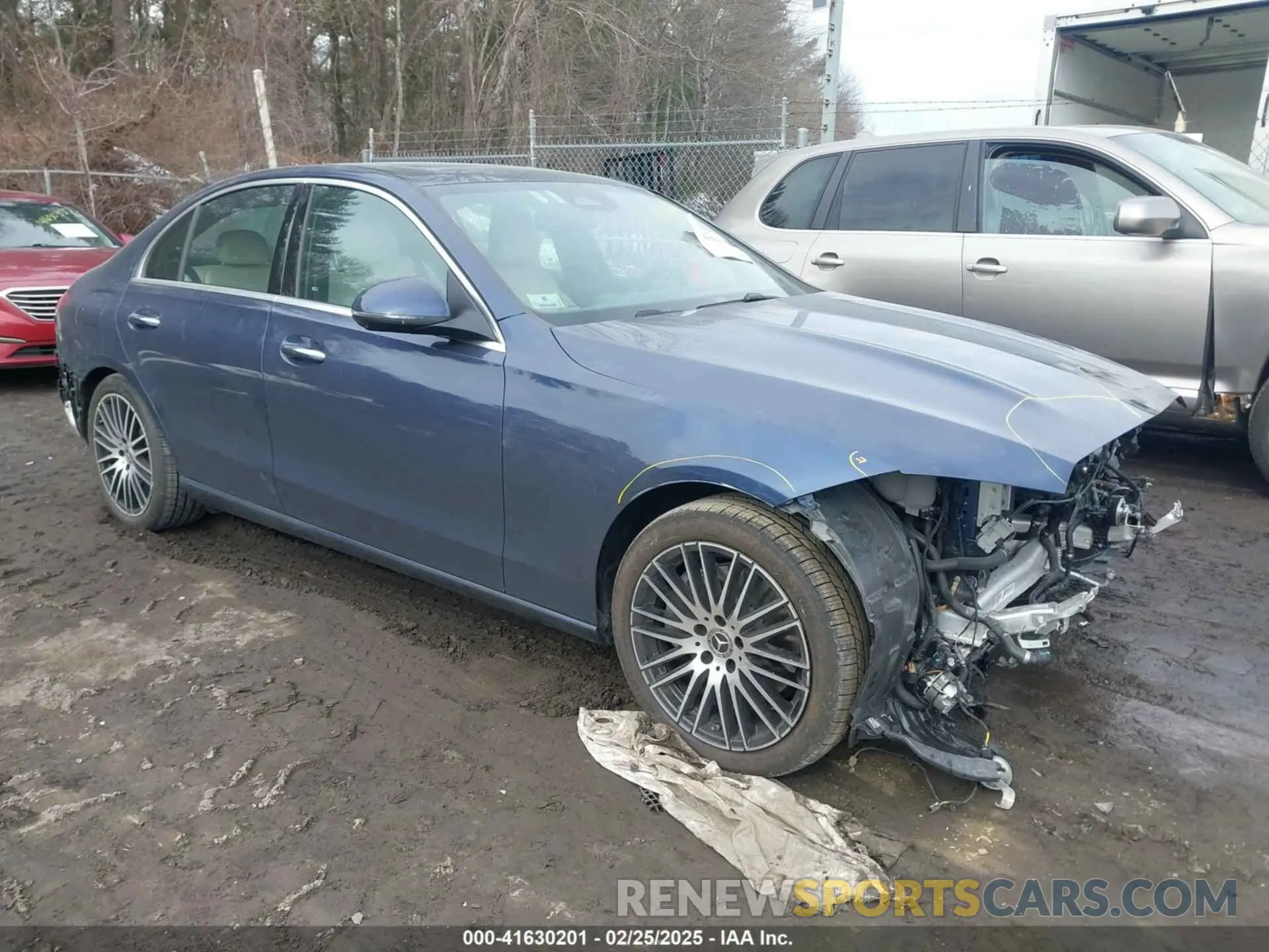 1 Photograph of a damaged car W1KAF4HB6RR223965 MERCEDES-BENZ C 300 2024