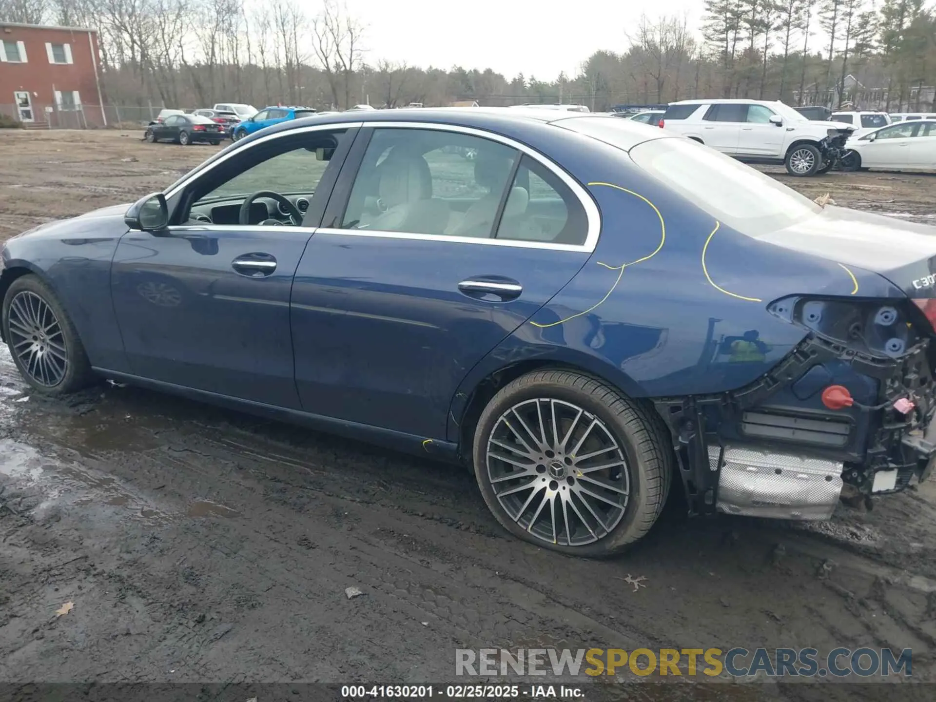 15 Photograph of a damaged car W1KAF4HB6RR223965 MERCEDES-BENZ C 300 2024