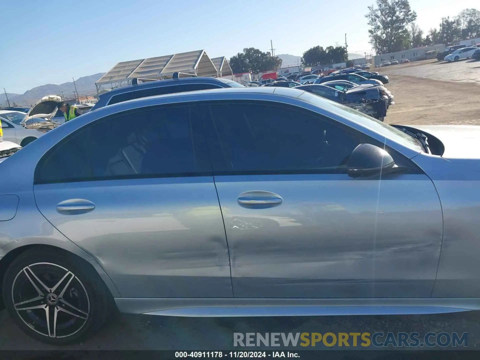 13 Photograph of a damaged car W1KAF4HB7RR184559 MERCEDES-BENZ C 300 2024