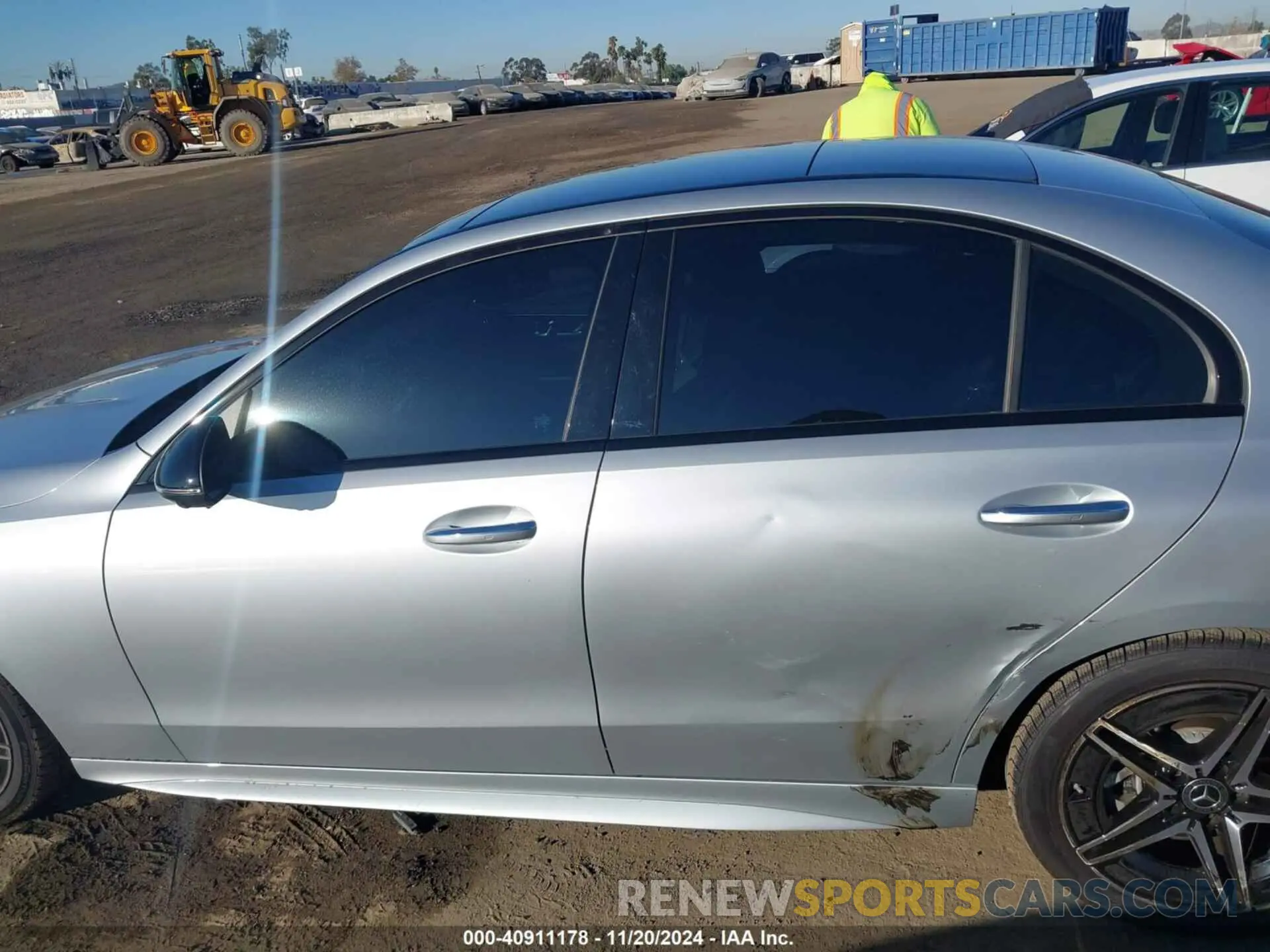 14 Photograph of a damaged car W1KAF4HB7RR184559 MERCEDES-BENZ C 300 2024
